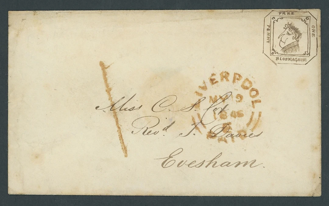 Great Britain Mulready Caricatures and Illustrated Envelopes 1846