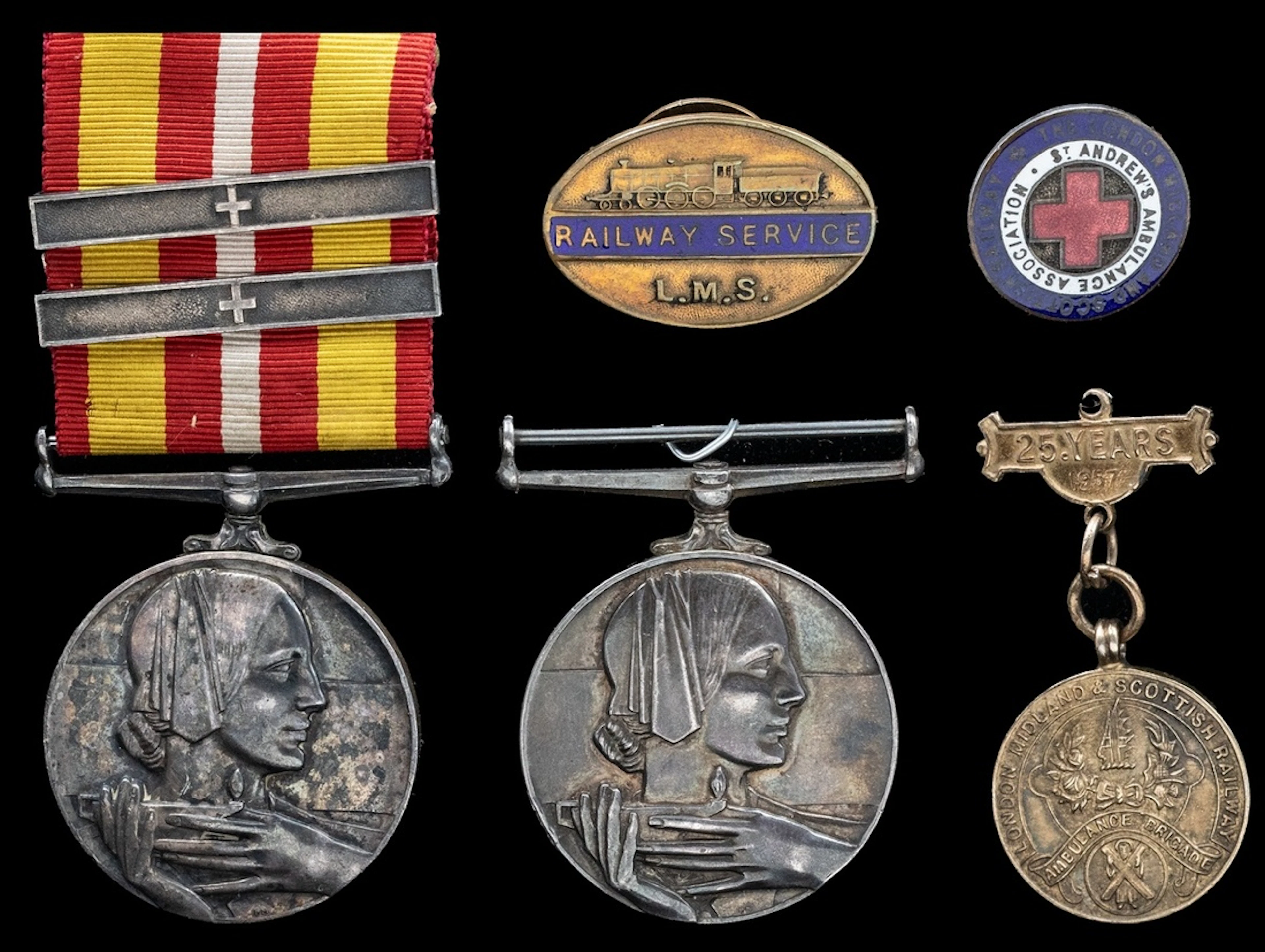 Voluntary Medical Service (K. Shields), toned very fine Voluntary