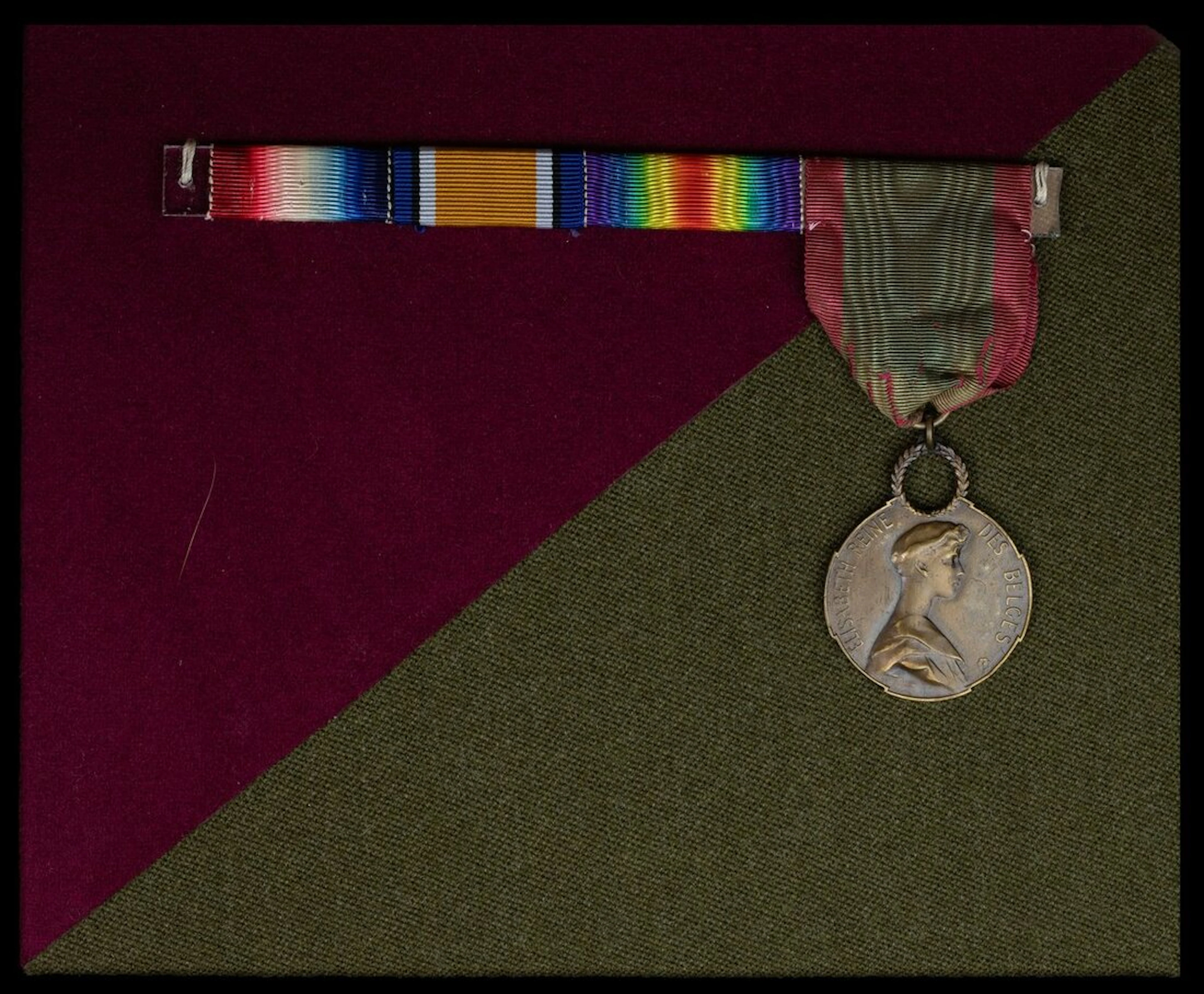 The Medal de La Reine Elisabeth attributed to Junior Commander W.