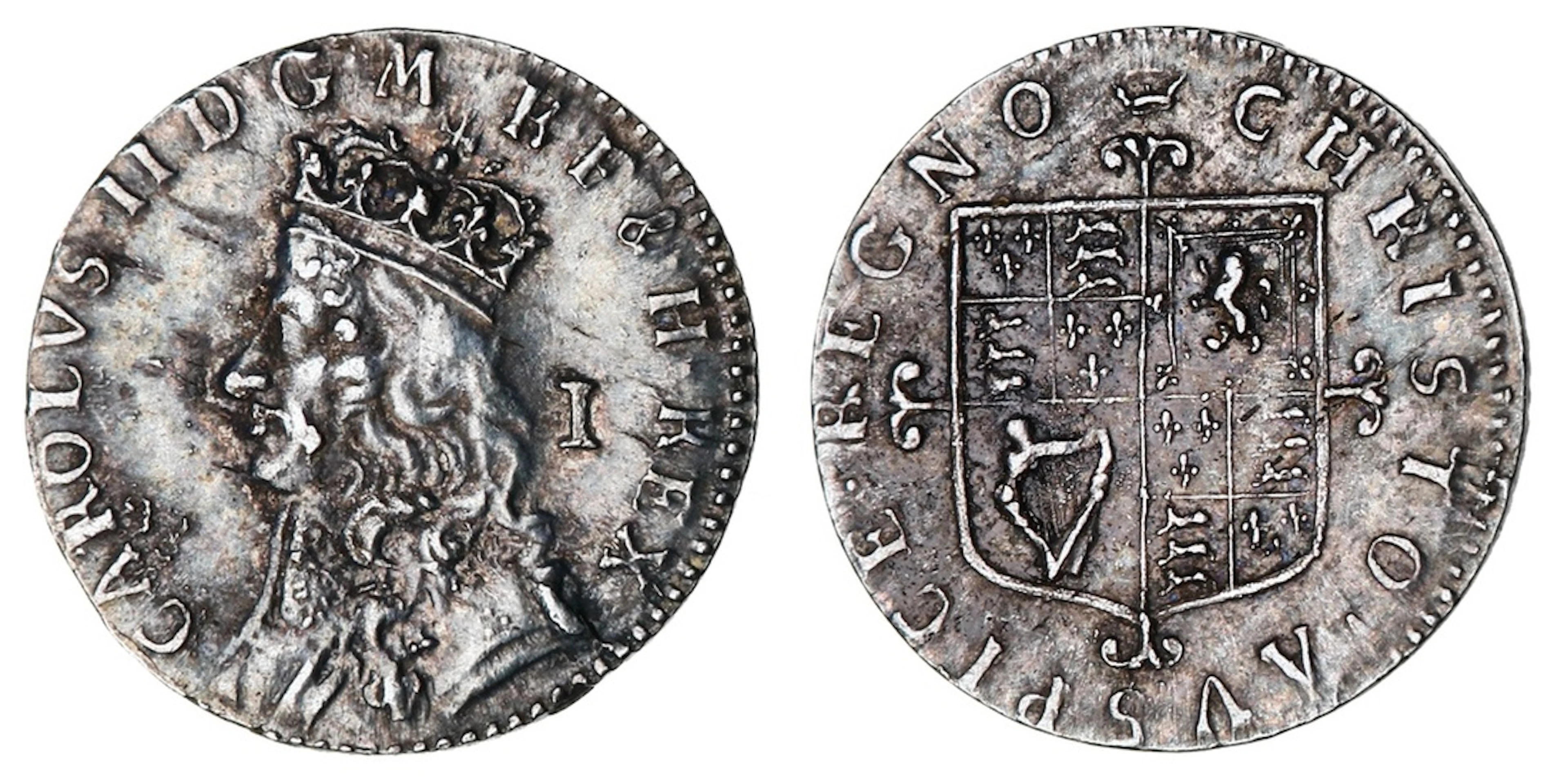NGC AU | Charles II (1660-1685), Second Hammered Issue, Penny, 1660-1662