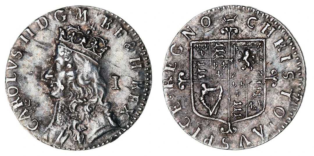 NGC AU | Charles II (1660-1685), Second Hammered Issue, Penny, 1660-1662