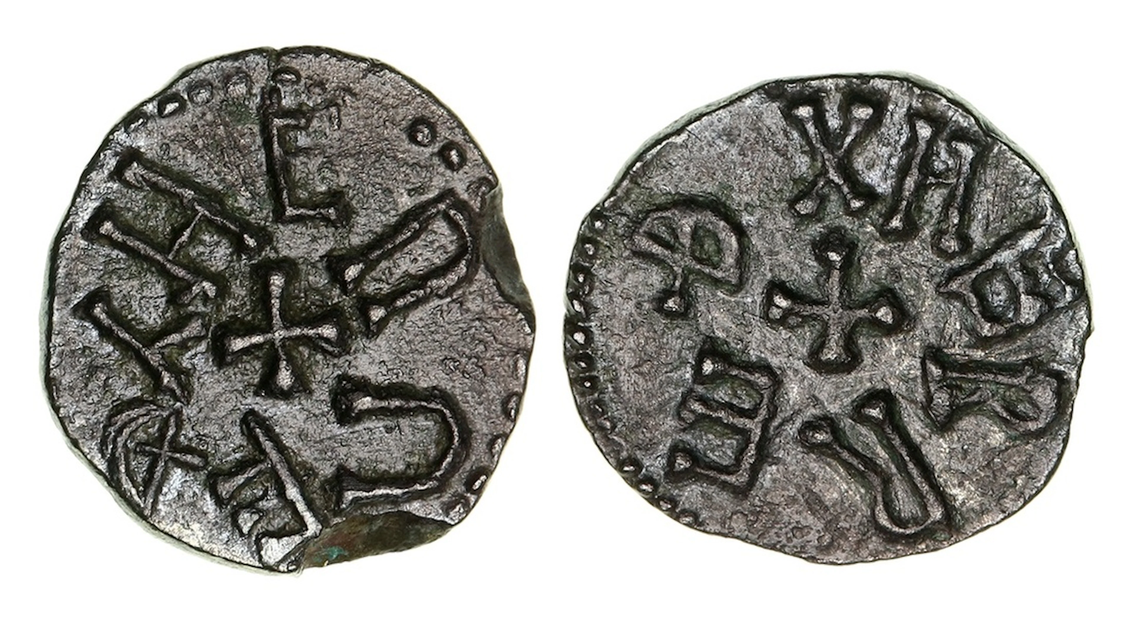 Northumbria, Eanred (810-841), AE Styca, Hereræd, + HERRED, D barred