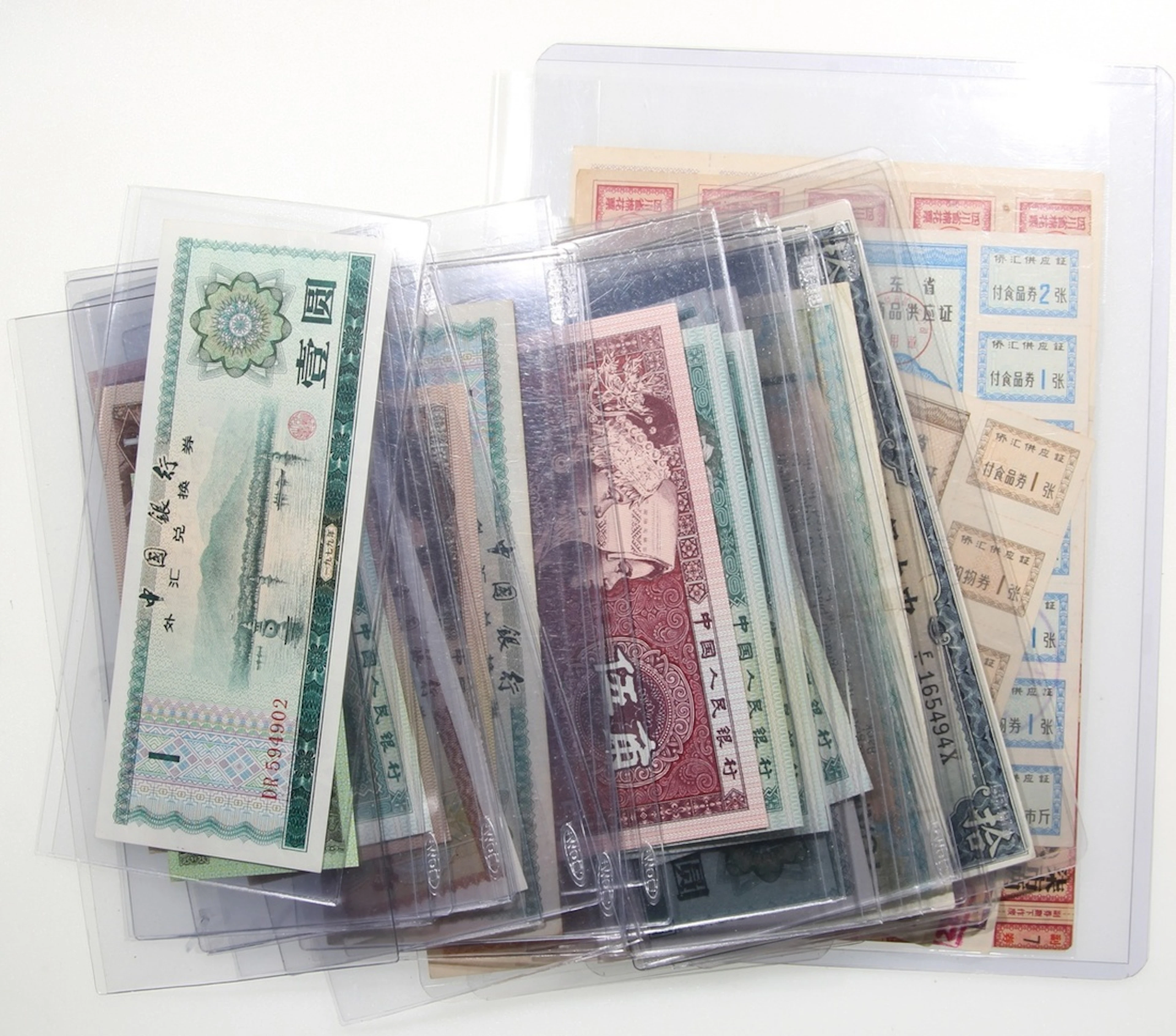 China and Japan, Banknotes/Certificates/Voucher, a group of 31x, including