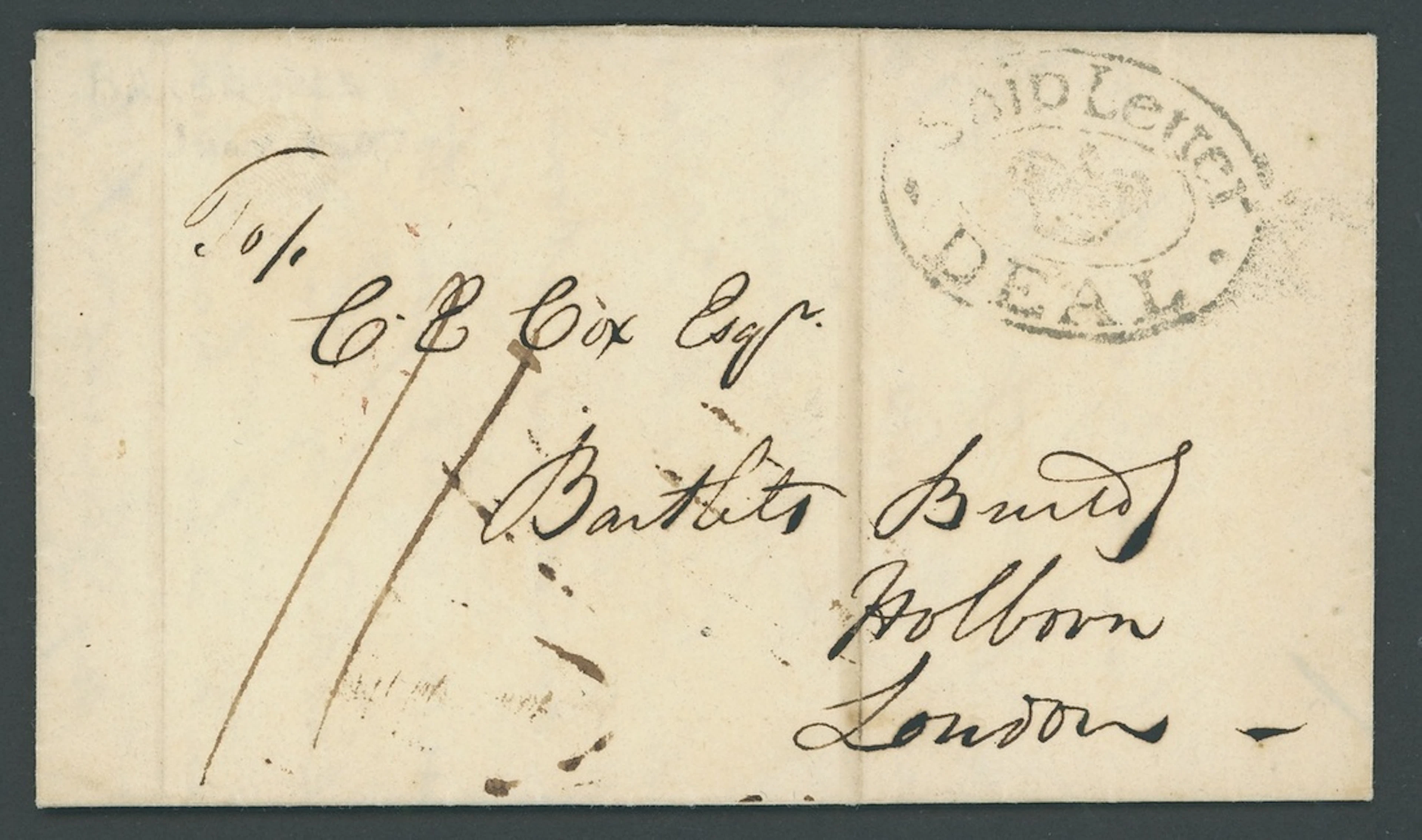 Barbados Early Letters and Handstamps 1799 (2 Sept.) entire to London