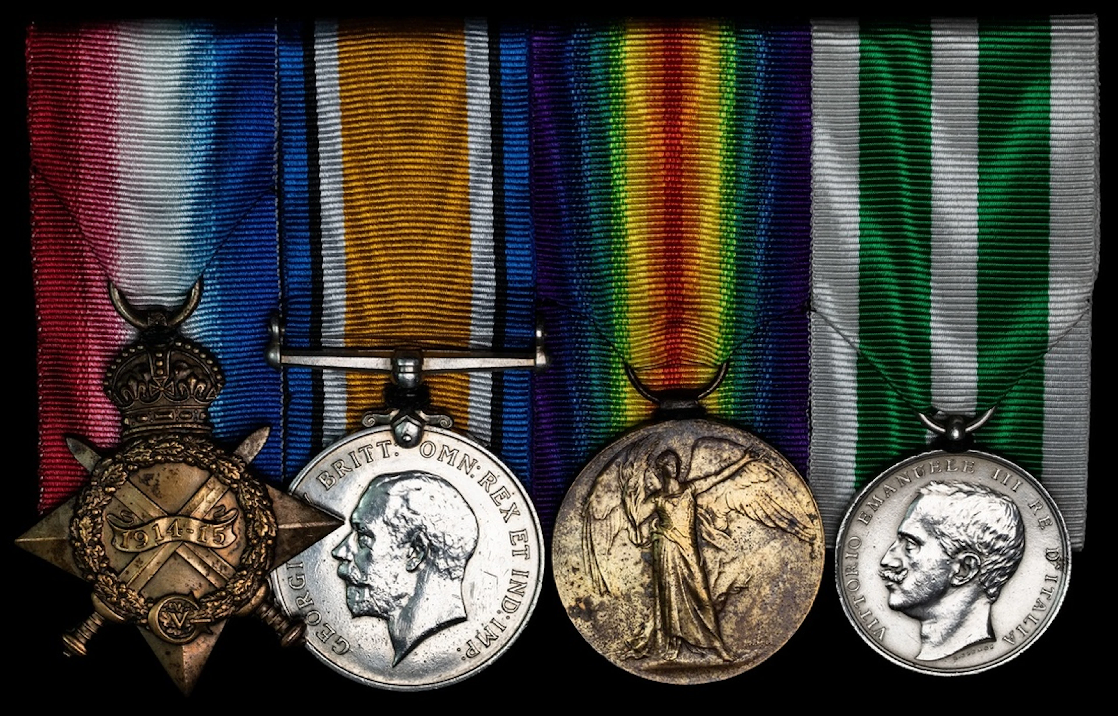 Four: Senior Petty Officer S. T. Goodsell, Royal Navy 1914-15 Star