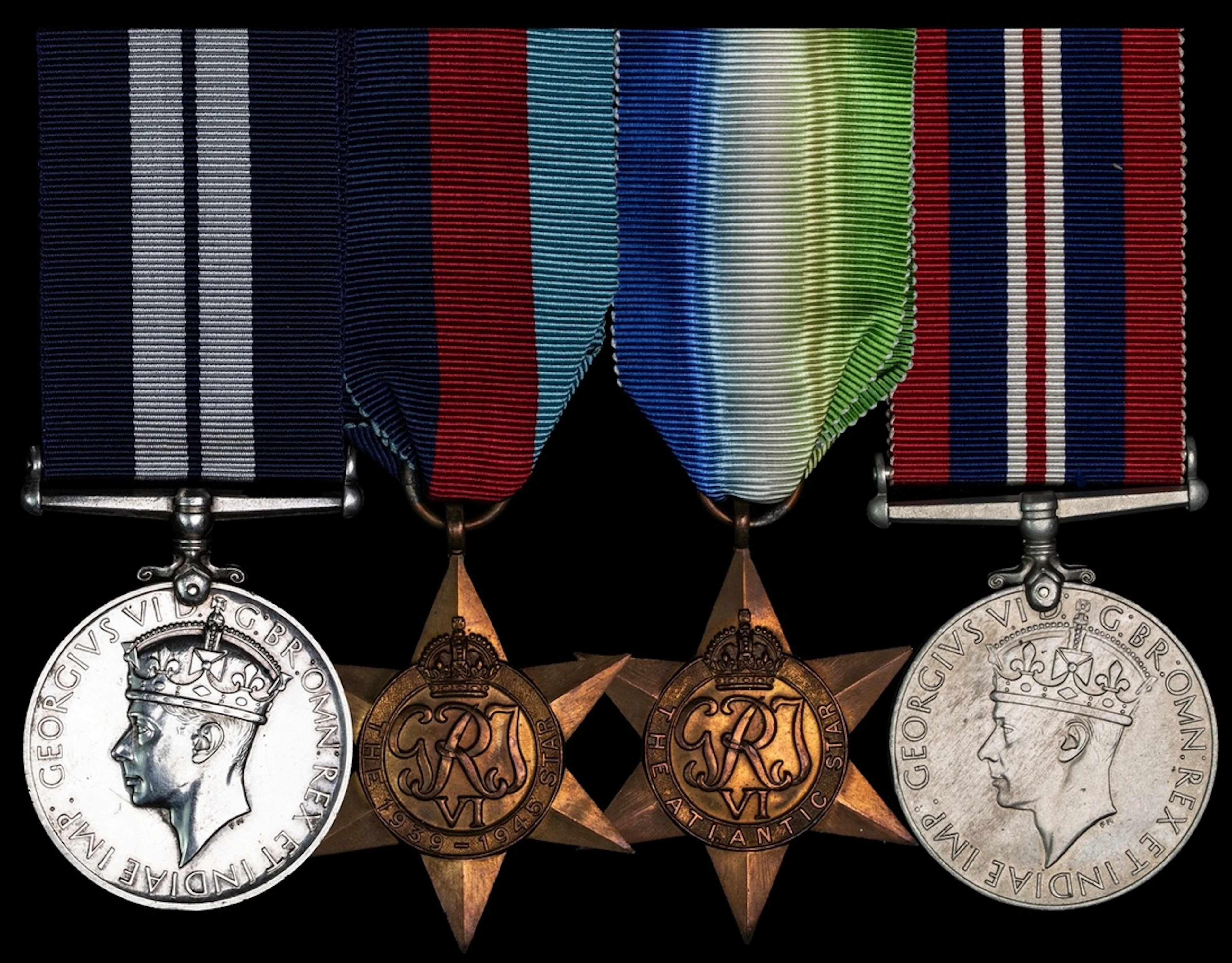 The 'Minesweeping 1942' D.S.M. group of four awarded to Second Hand