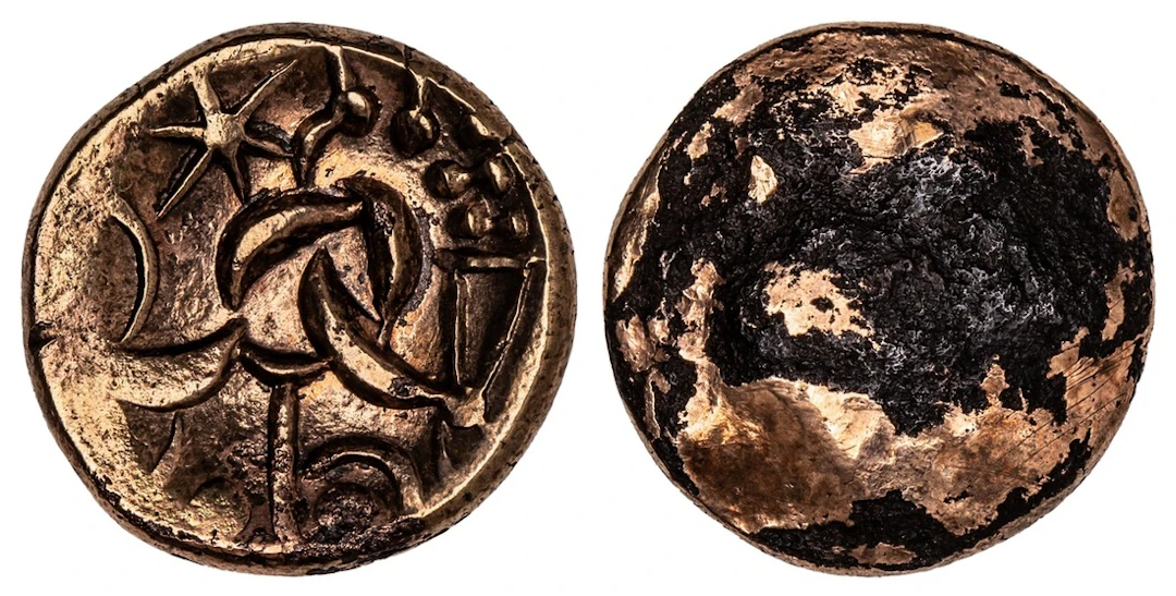 Corieltauvi, Fourrée AV Stater, 'South Ferriby Phallic' Type, uniface