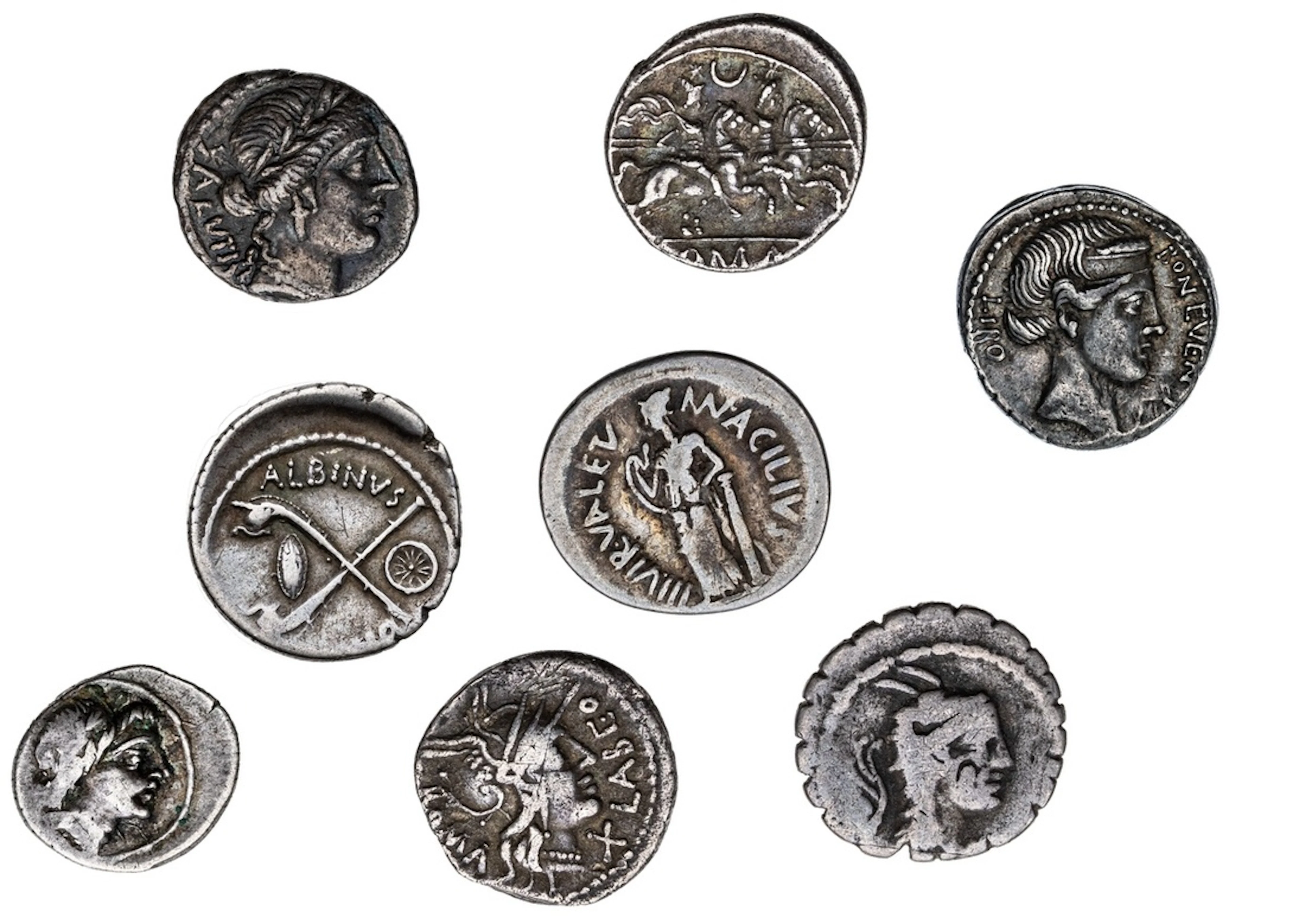 Roman Republic, a Selection of Silver Issues (8): i) Anonymous, AR