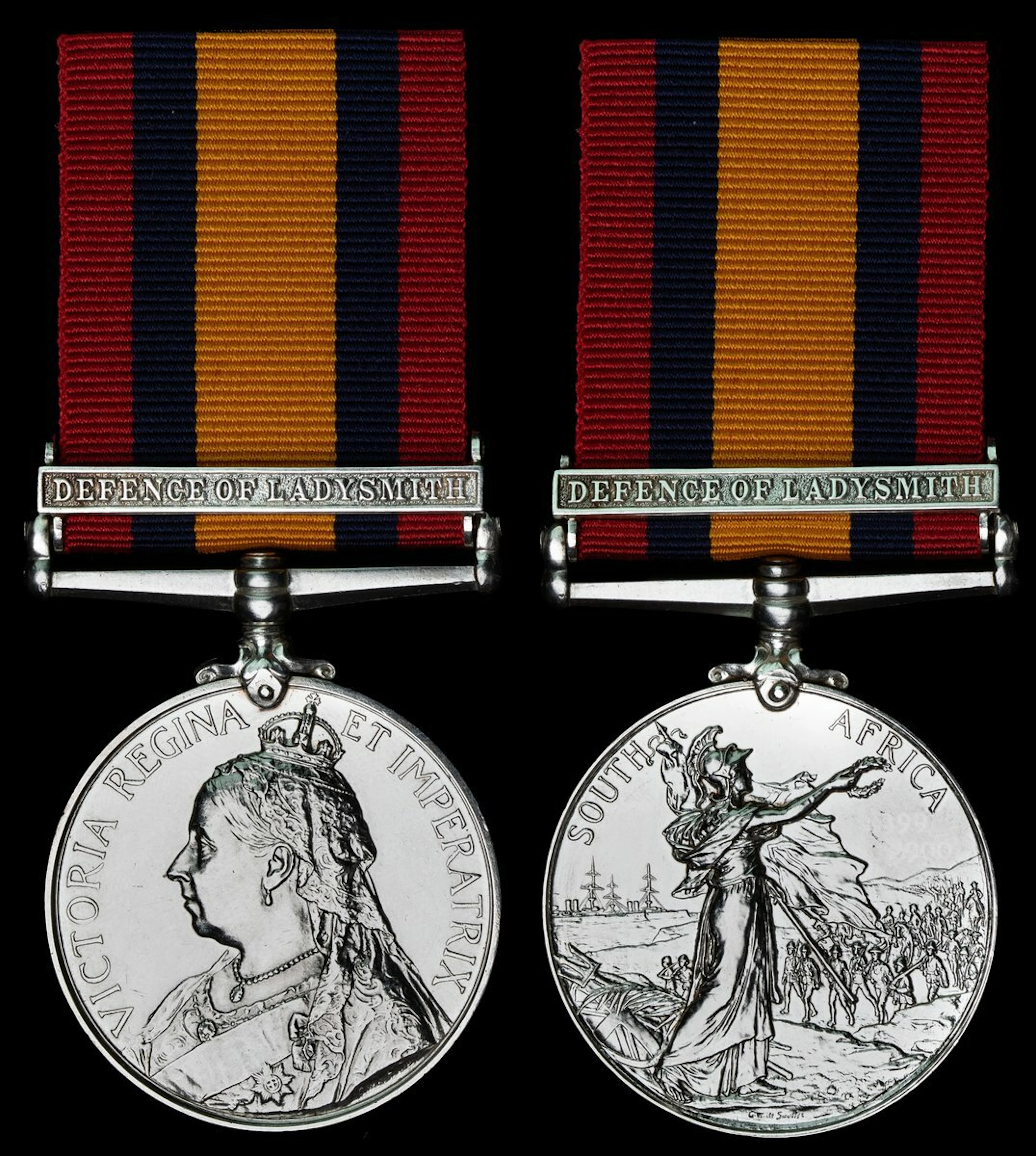 Sold by Order of the Family The Queen's South Africa Medal awarded