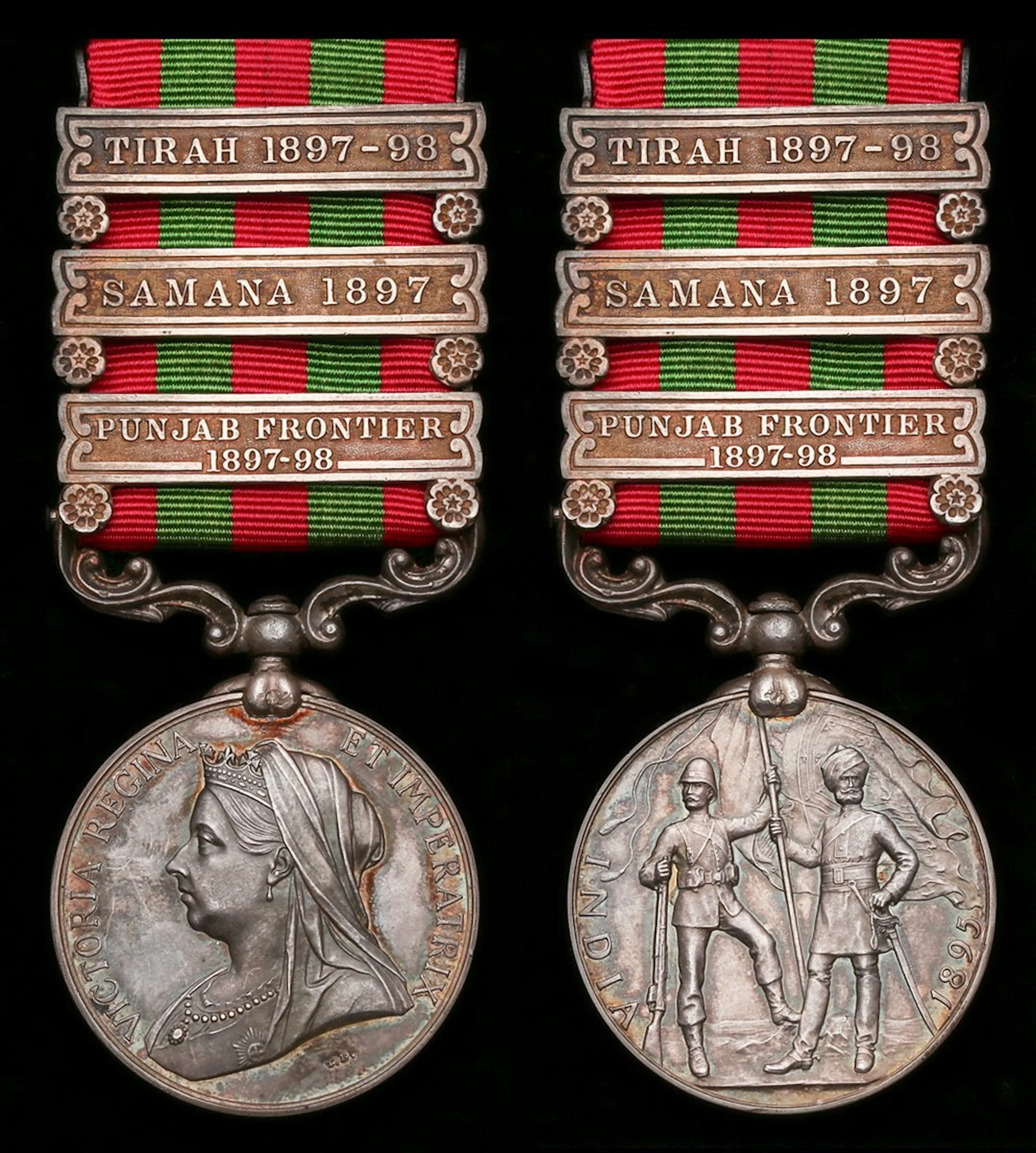 The tragic India General Service Medal awarded to Drummer H. Little