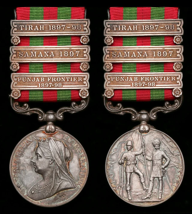 The tragic India General Service Medal awarded to Drummer H. Little