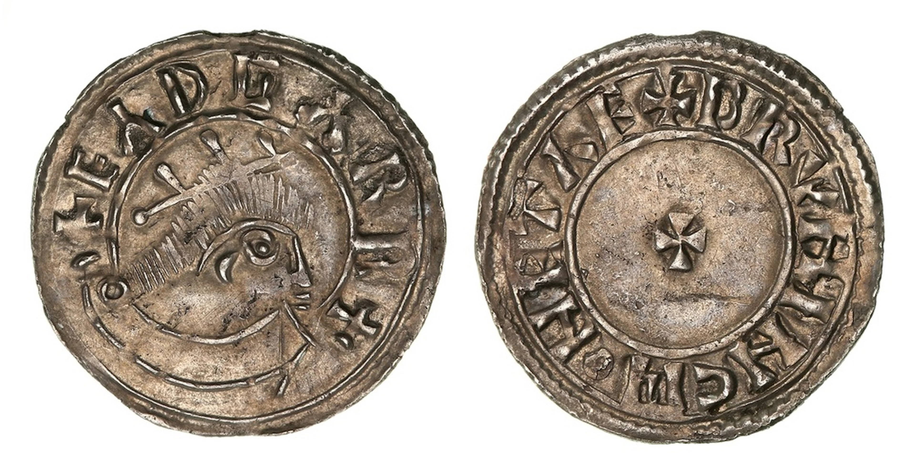 Eadgar (959-975), Portrait Type, Penny, "East Anglian" Group, Bruning