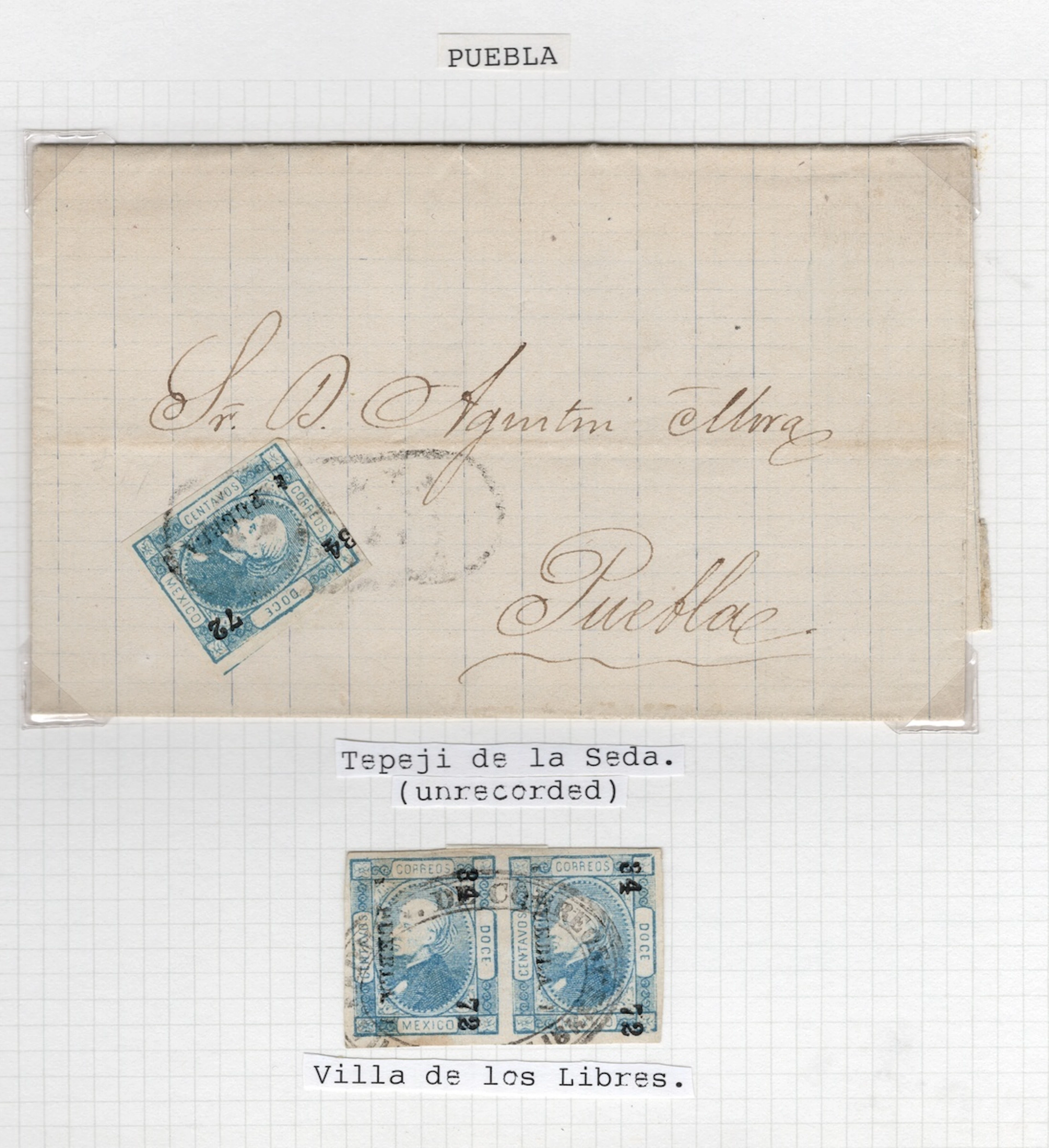 Mexico 1872 "Hidalgos"