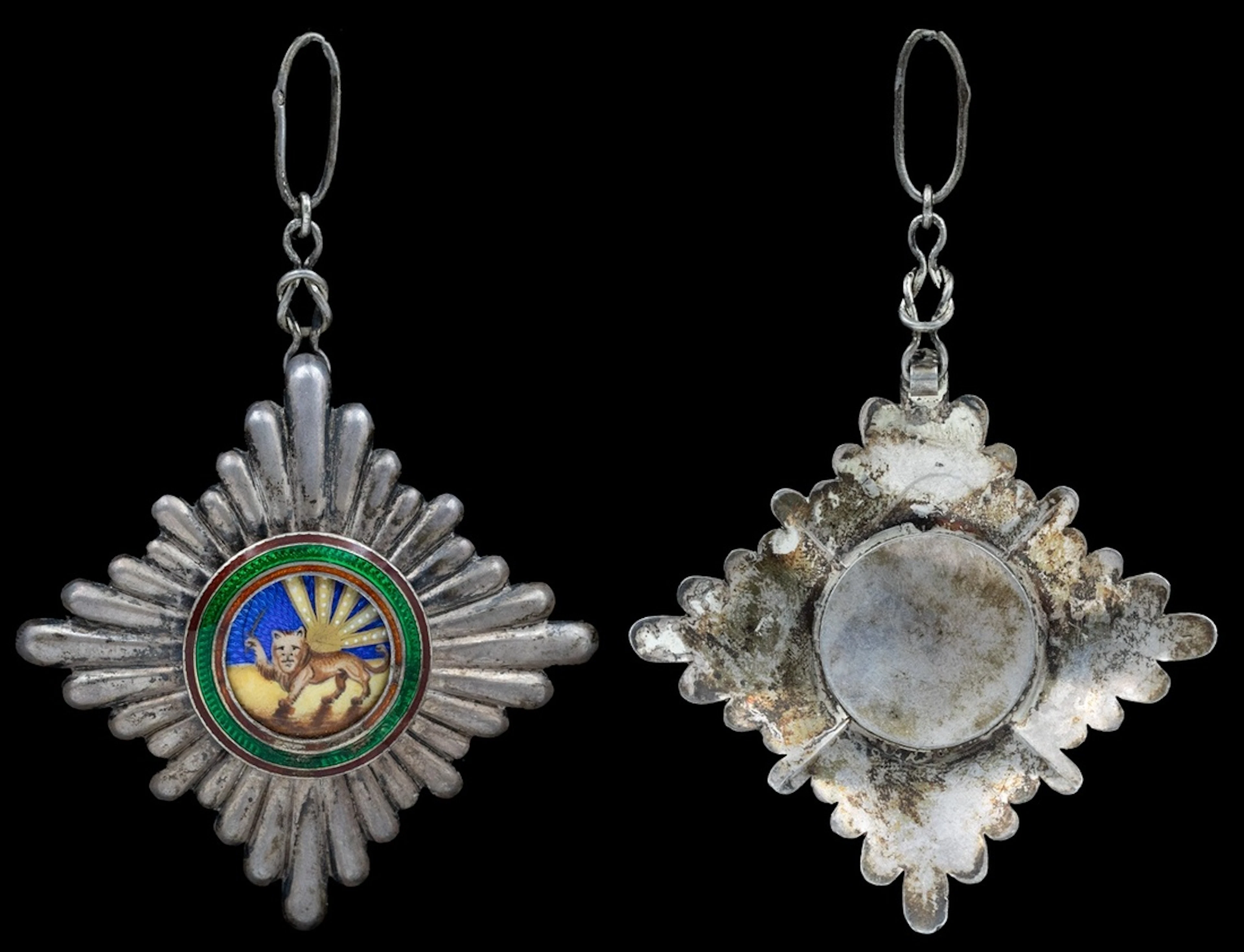 Persia, Empire, Order of the Lion and Sun, Knight's breast Badge
