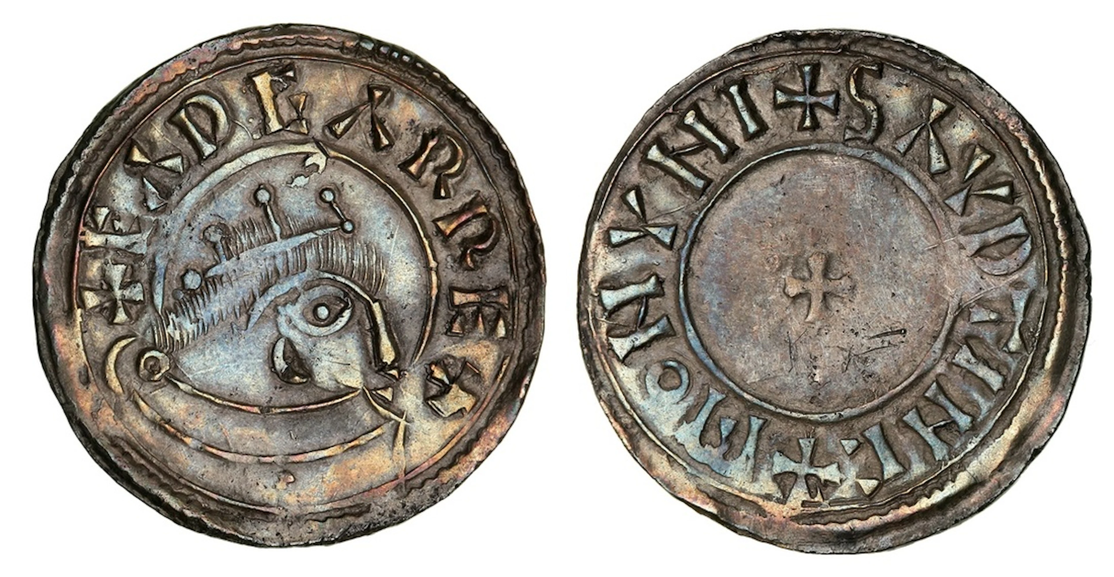 Eadgar (959-975), Portrait Type, Penny, East Anglia, Saydtinc, + EADGAR