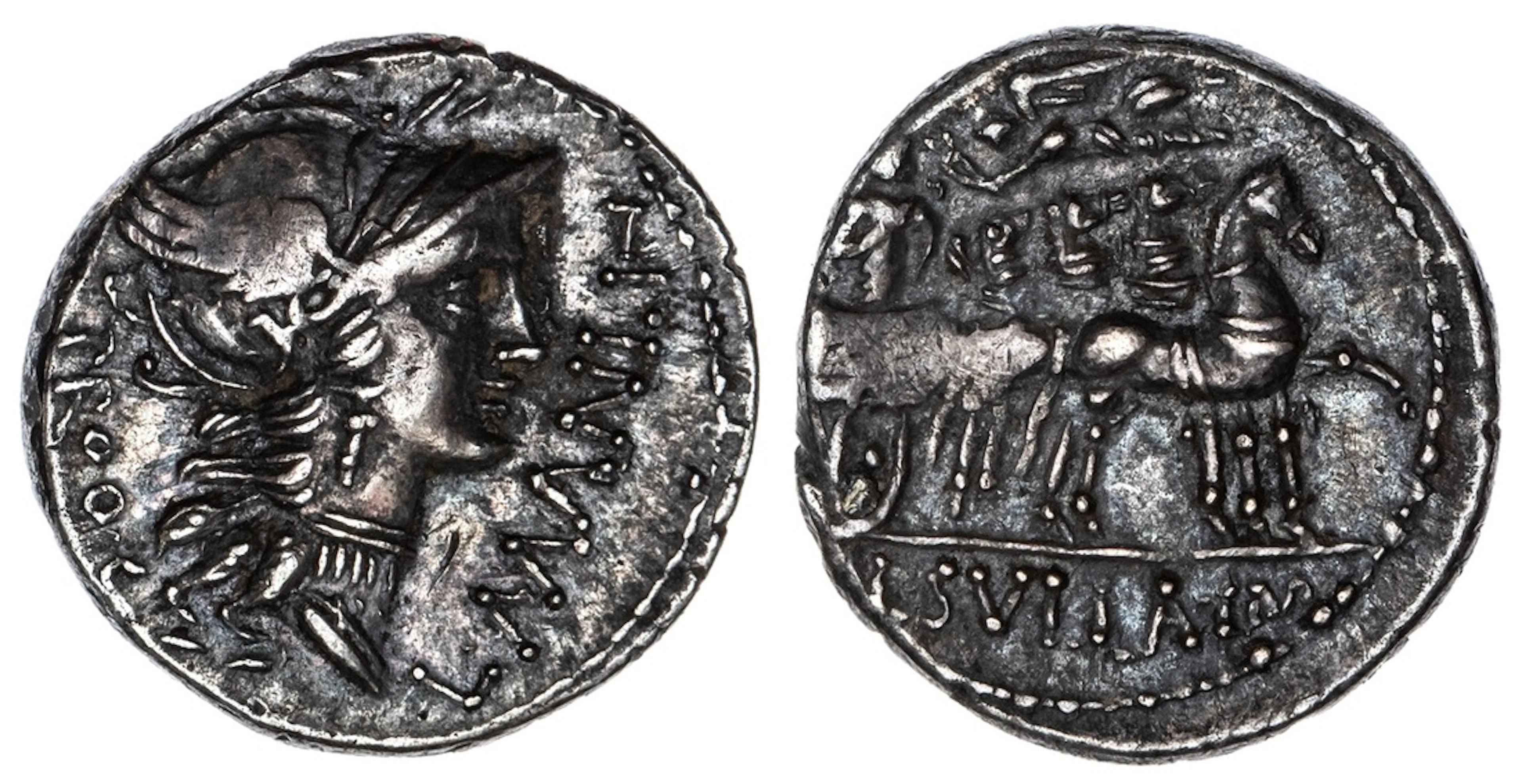 Rindge Collection, 1985 | Roman Republic, L. Manlius Torquatus, AR