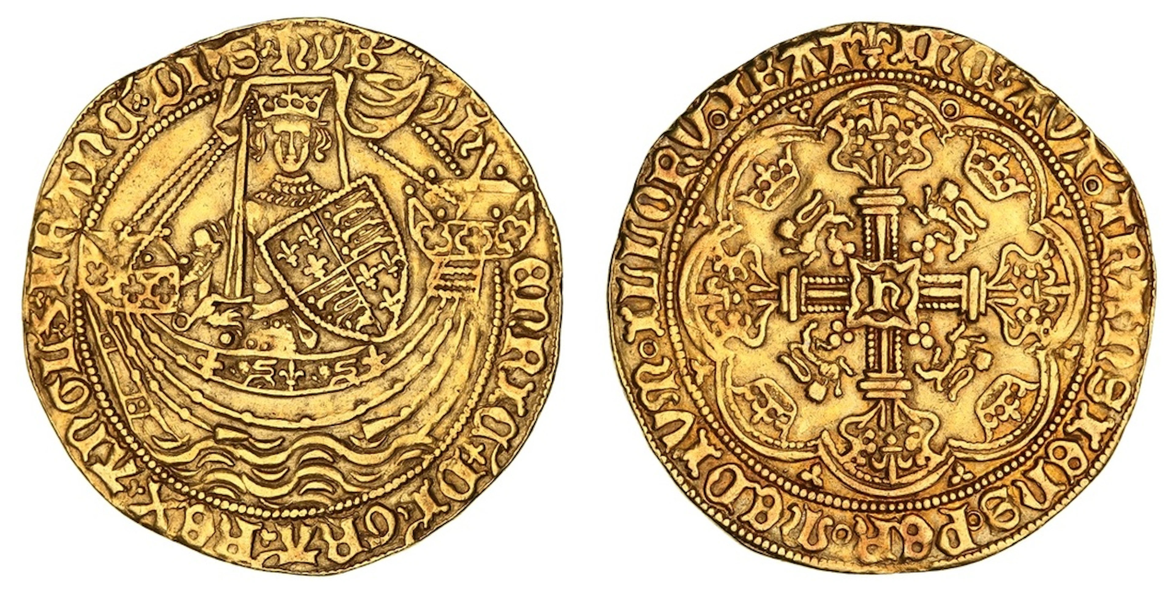 Henry VI, First Reign (1422-1461), Annulet Issue, Noble, 1422-1423