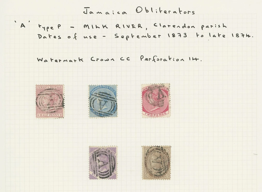 Jamaica Covers and Cancellations A collection of Town Postmarks on