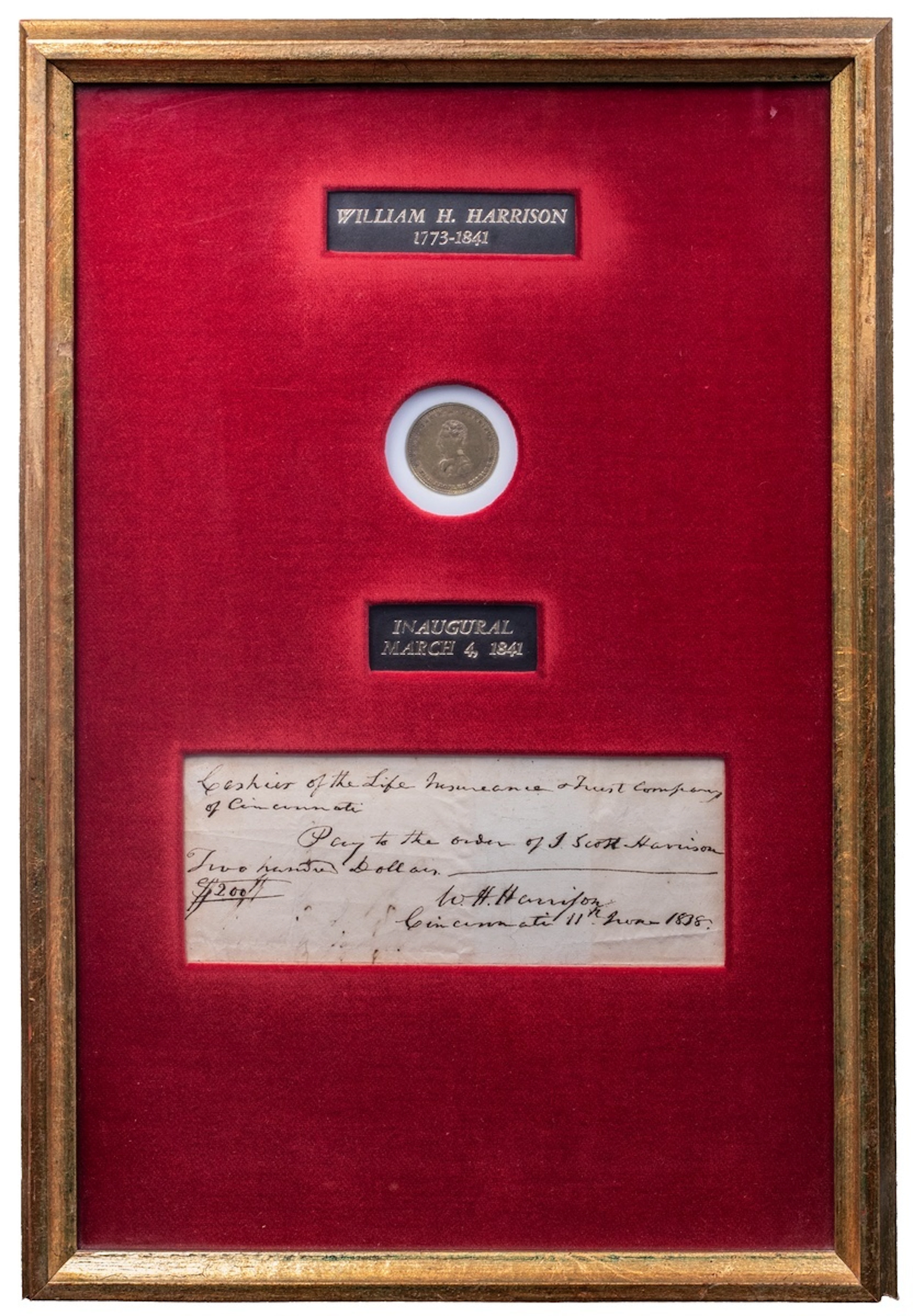 Commanders-in-Chief, WILLIAM HENRY HARRISON, 9th President of the