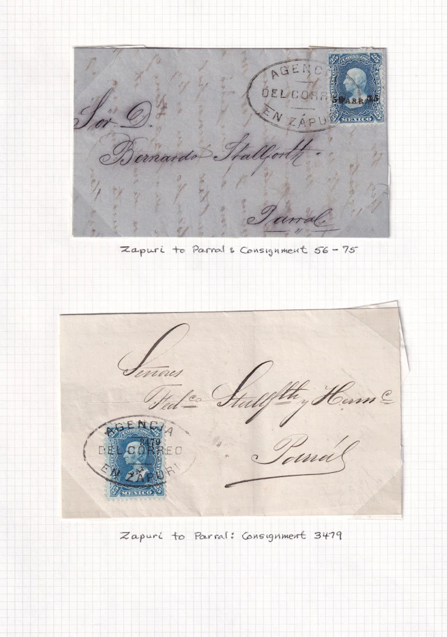 Mexico 1874 "Hidalgos" Issue
