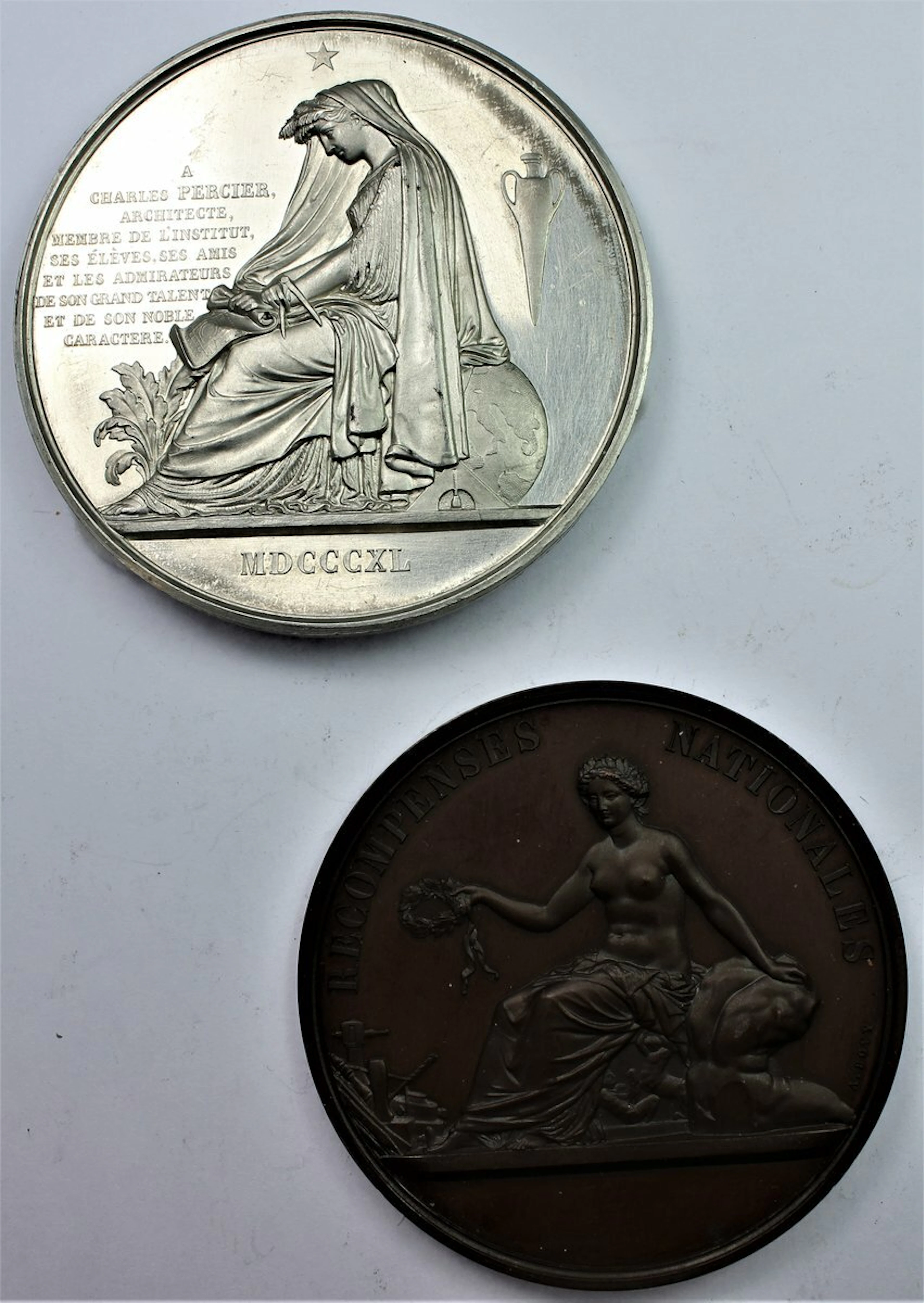 France, clichés depicting Sculpture [2], including, Death of Charles
