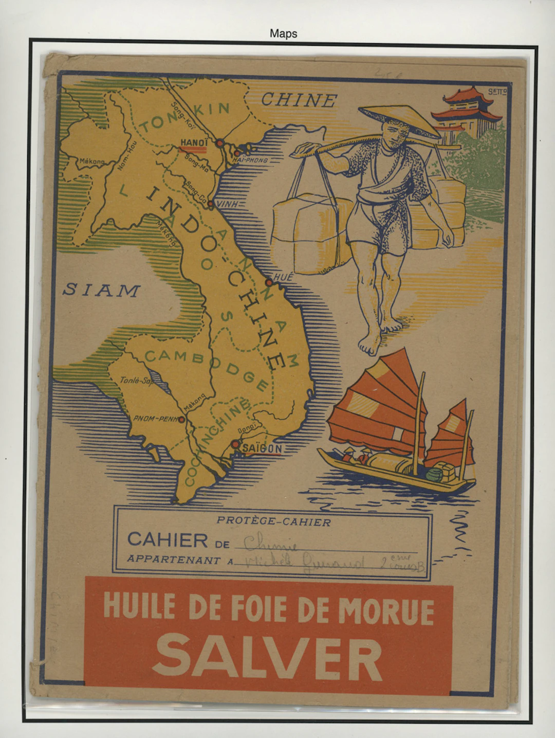 Indo-China French Indo-Chinese Post Office Thematic collections
