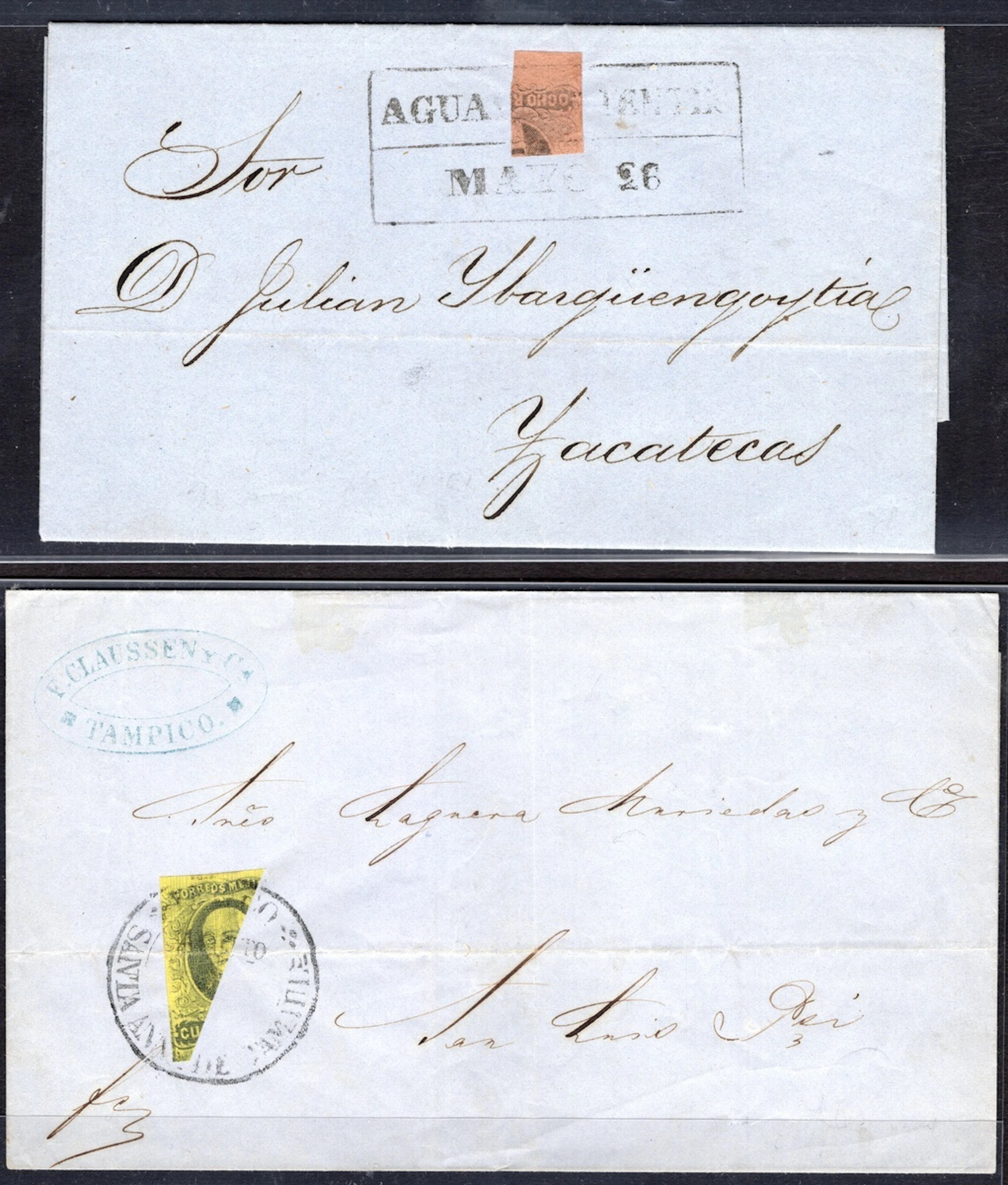 Mexico 1861 "Hidalgos"
