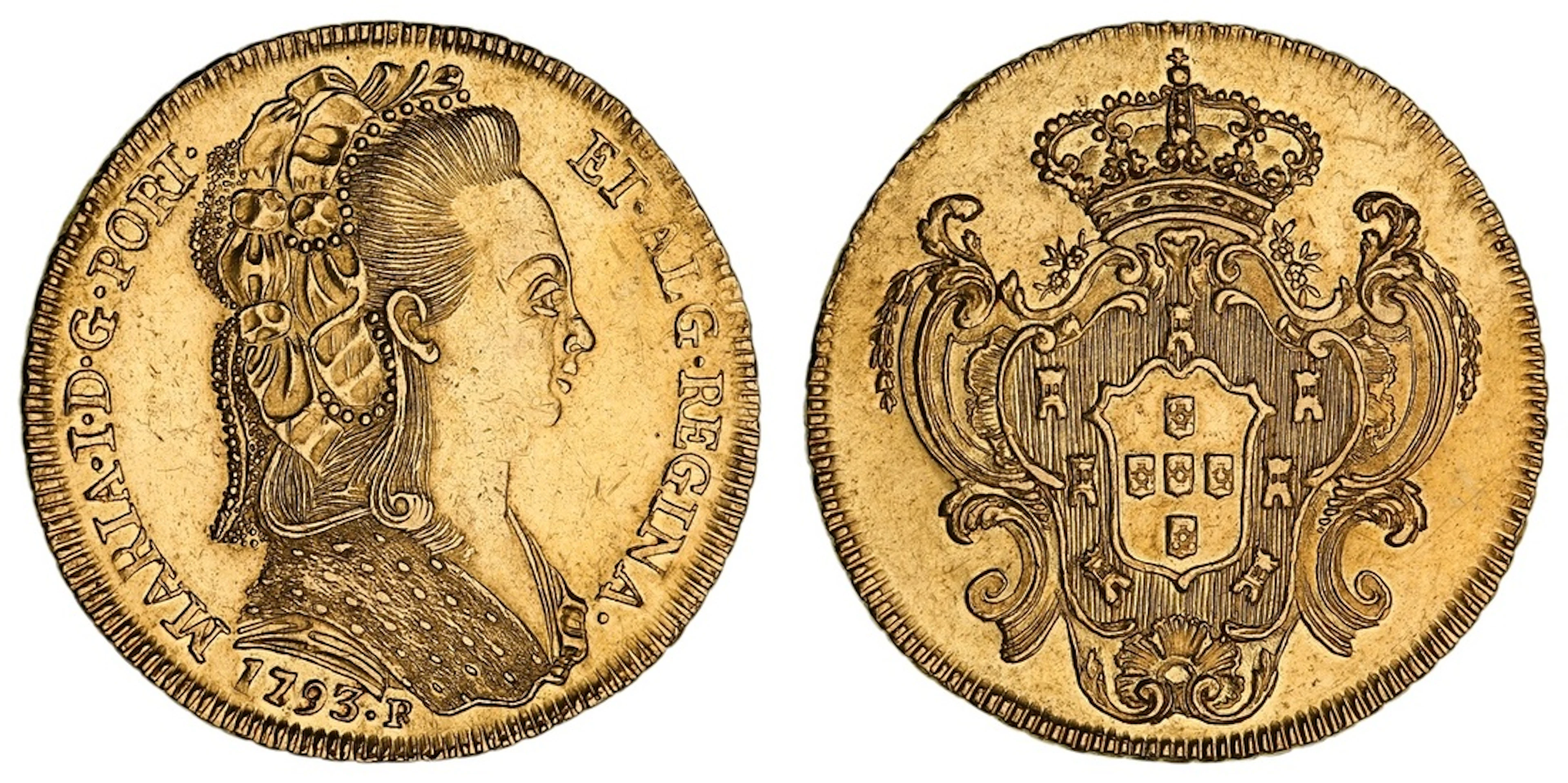 Second Portuguese Empire, Brazil, Maria I (1786-1799), 6,400 Réis