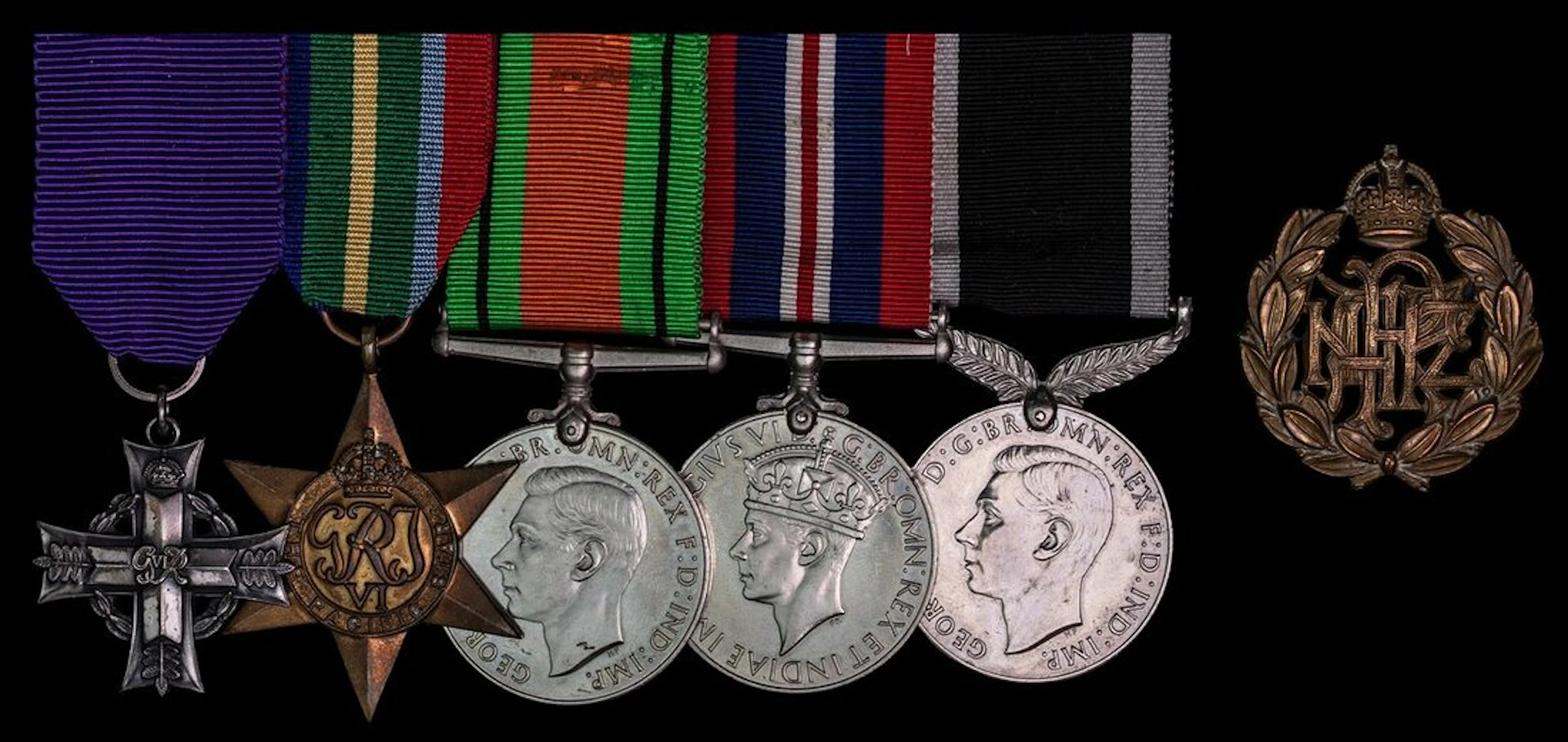The campaign of six awarded to 1st Class Aircraftsman H. J. Morrison