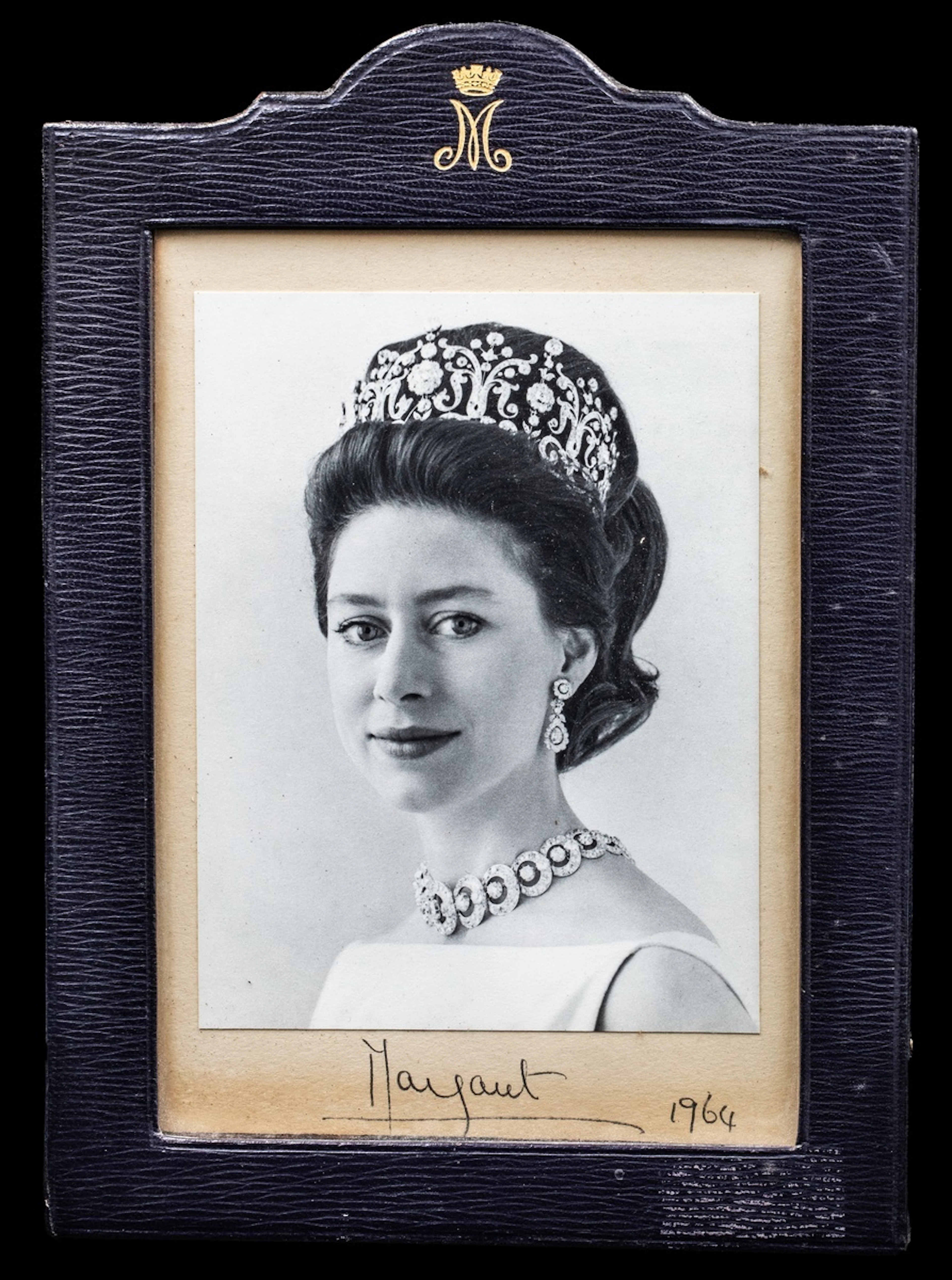 Great Britain Royalty Princess Margaret 1964 Signed and dated studio