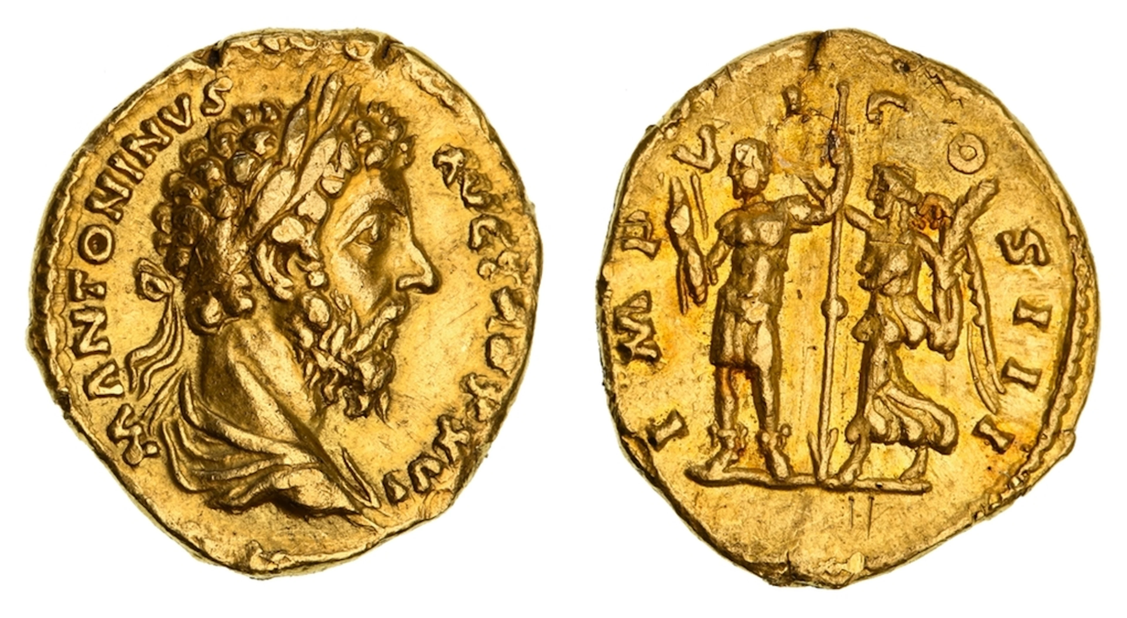 NGC XF | Roman Empire, Marcus Aurelius (AD 161-180), AV Aureus, struck