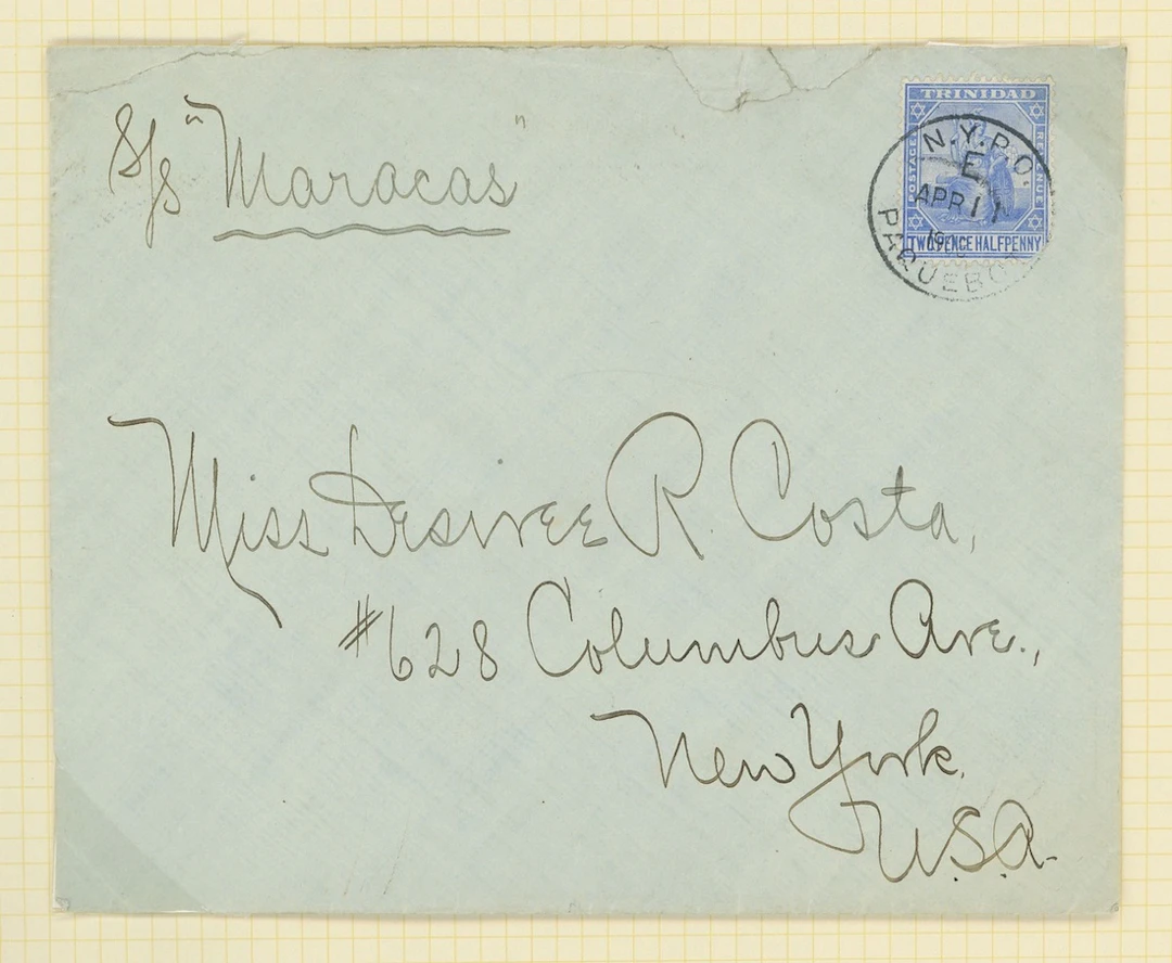 Trinidad Covers and Cancellations 1897-1977 collection of Maritime