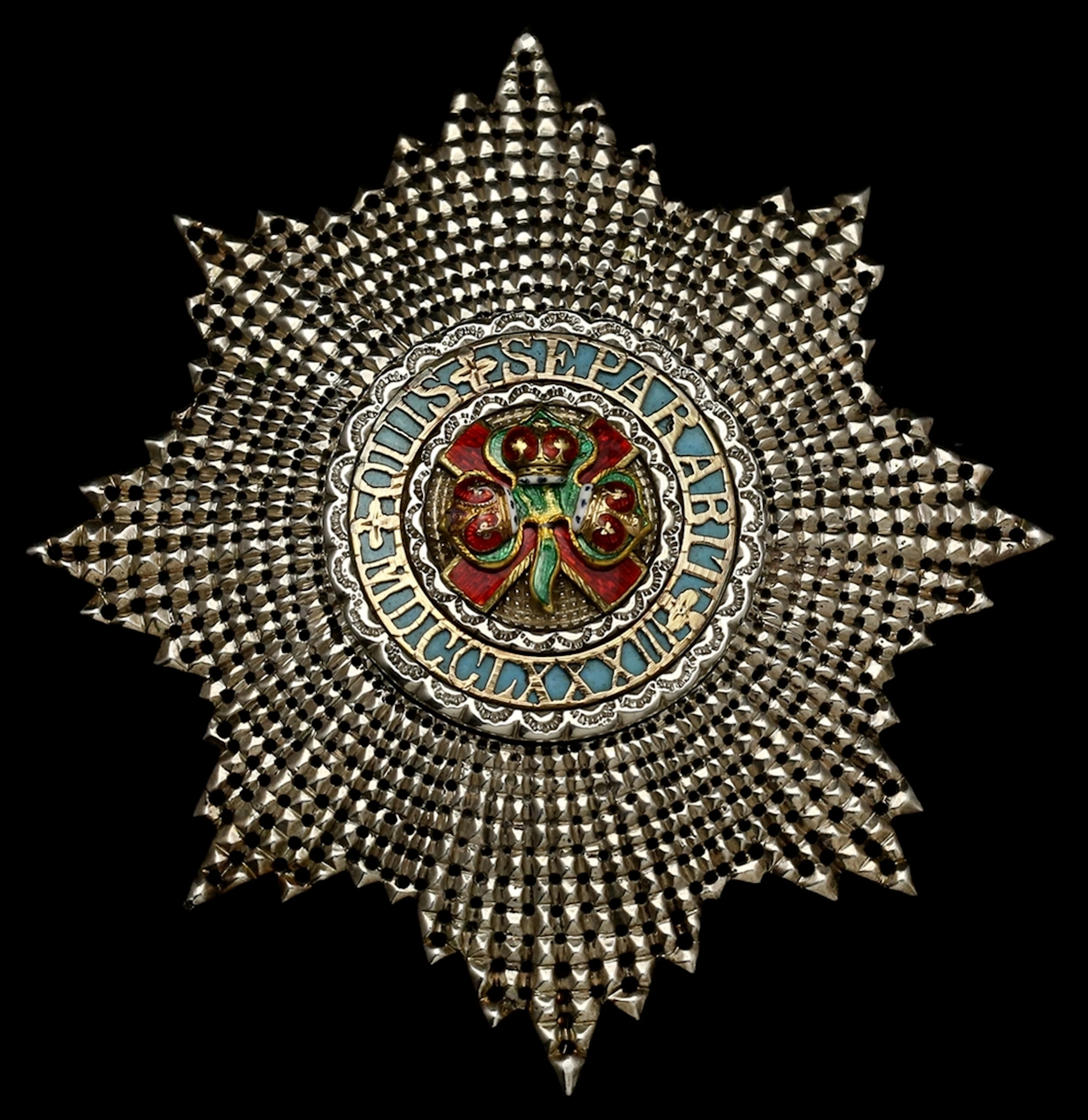 The Most Illustrious Order of St. Patrick, K.P., Knight’s breast Star
