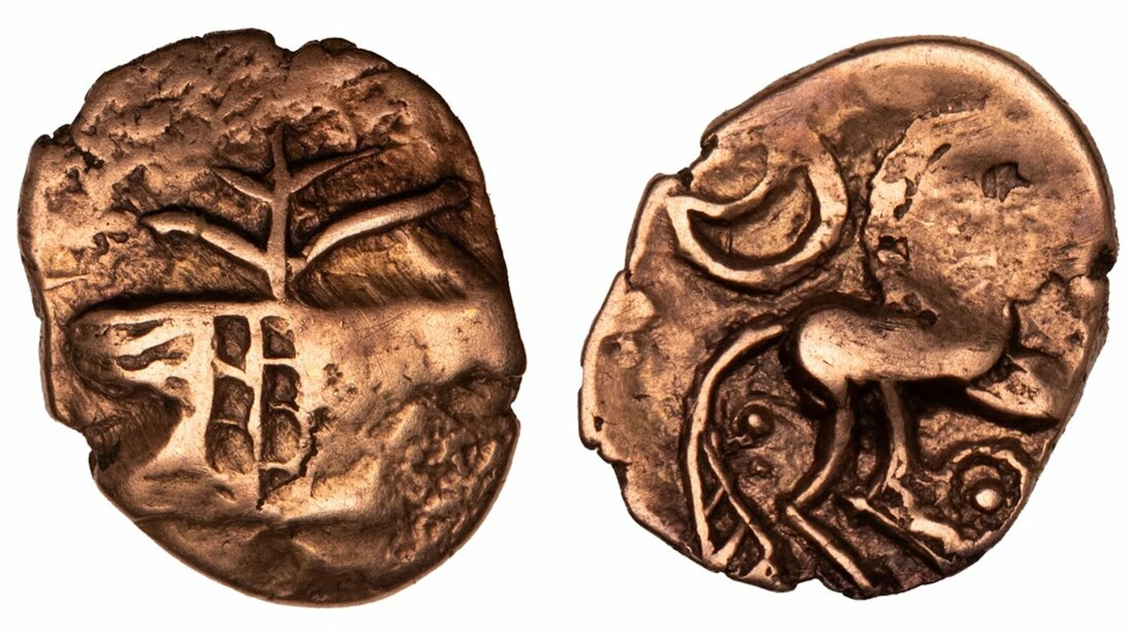 Iceni, Uninscribed Coinage (c. 20 BC- AD 10), 'Irstead Trefoil' Type