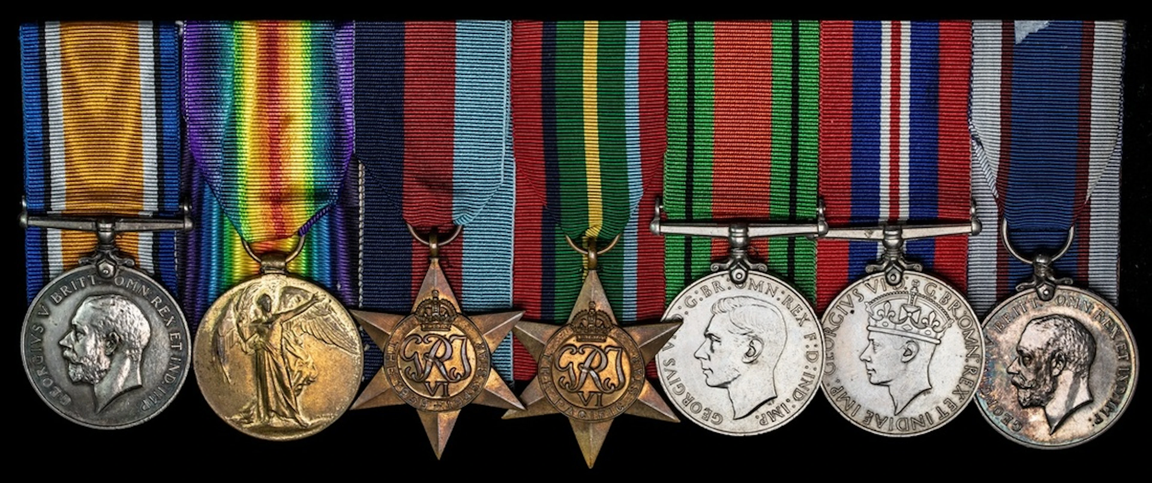 Seven: Stoker A. H. Bolton, Royal Fleet Reserve, late Royal Navy British
