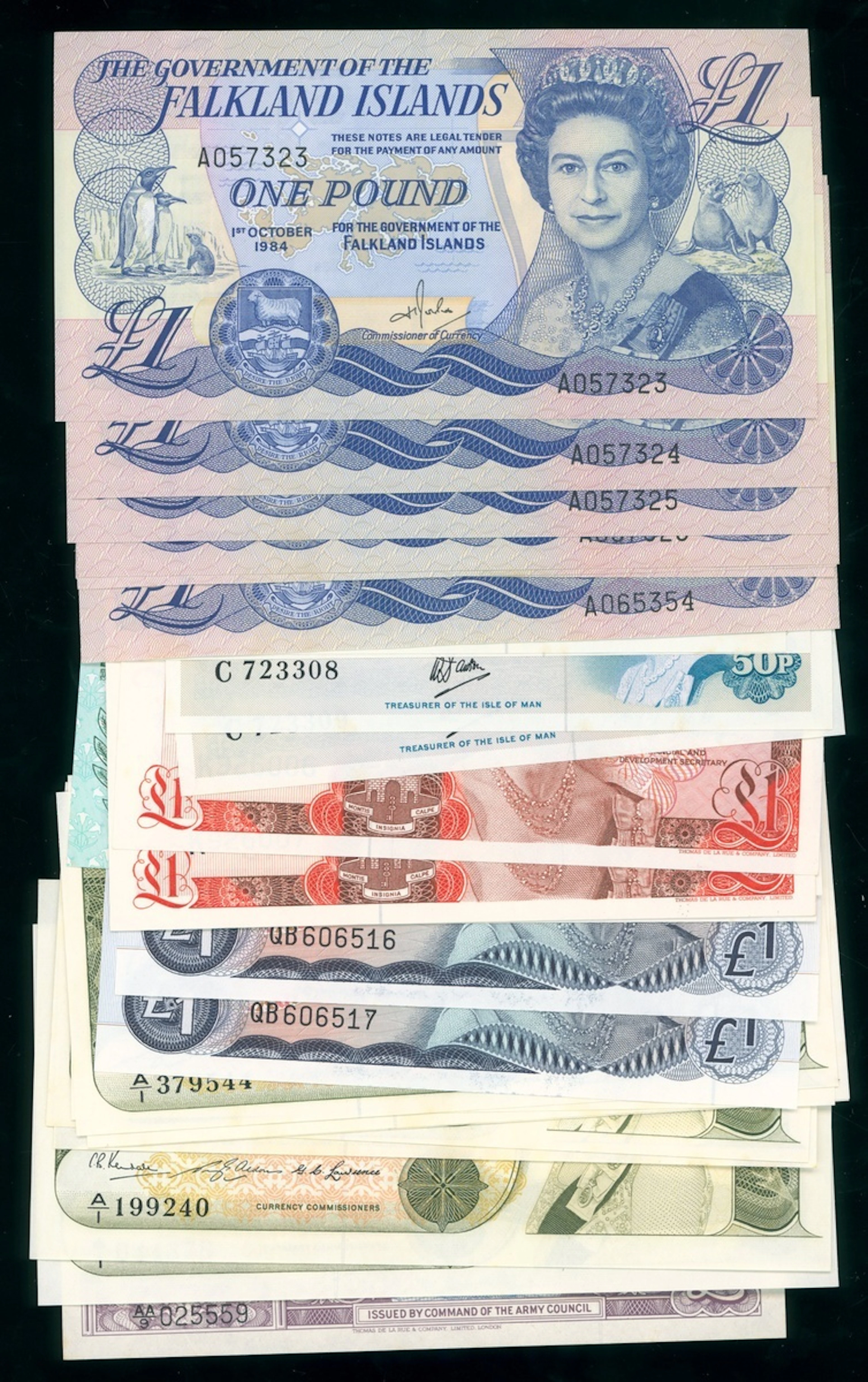 British Banknotes, a group of 28x, including