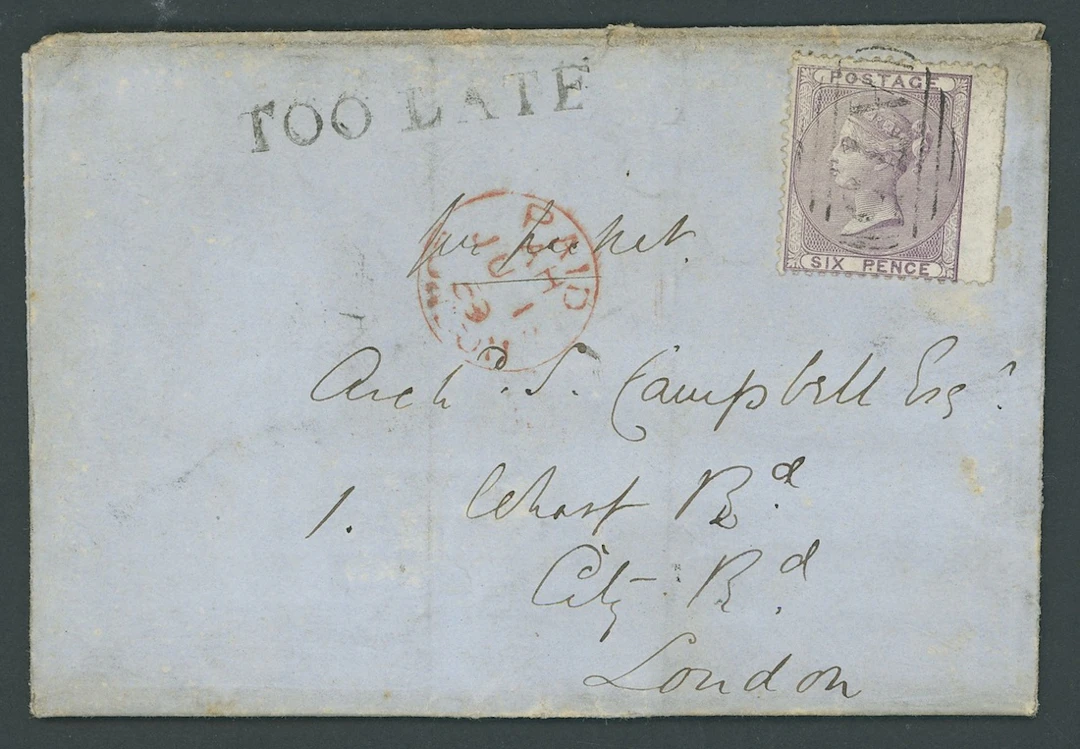 Jamaica Great Britain used in Jamaica Imperial Issues used at Post
