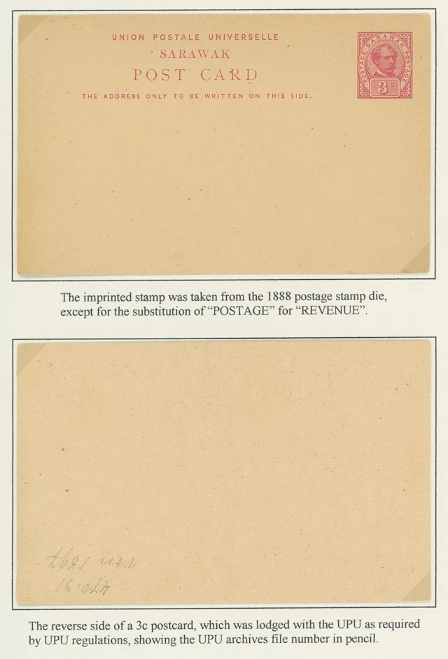 Sarawak Postal Stationery Postcards The unused collection comprising