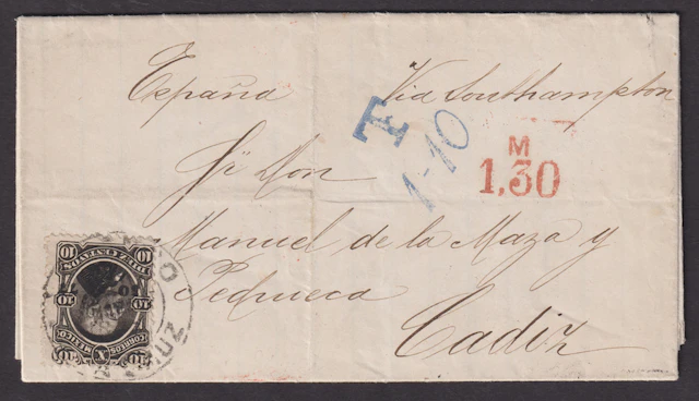 Mexico, 1874 "Hidalgos" Issue
