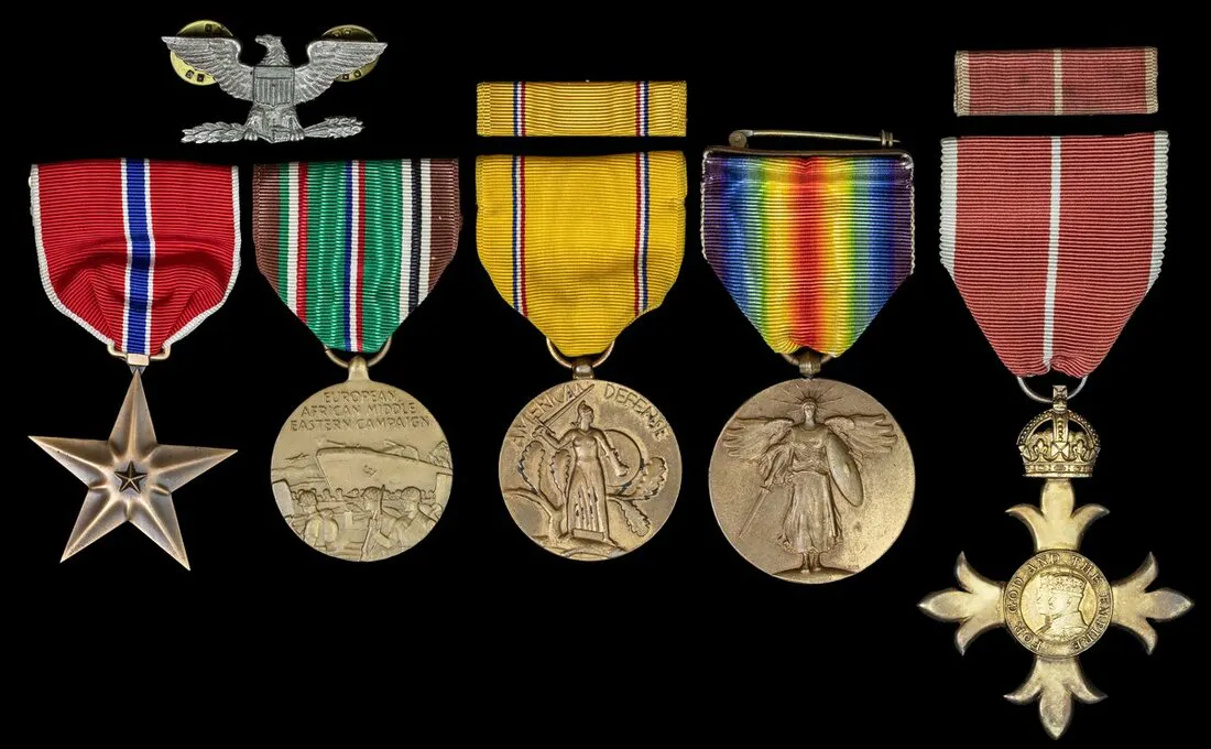 A post-War Honorary O.B.E., group of six attributed to Colonel S.F