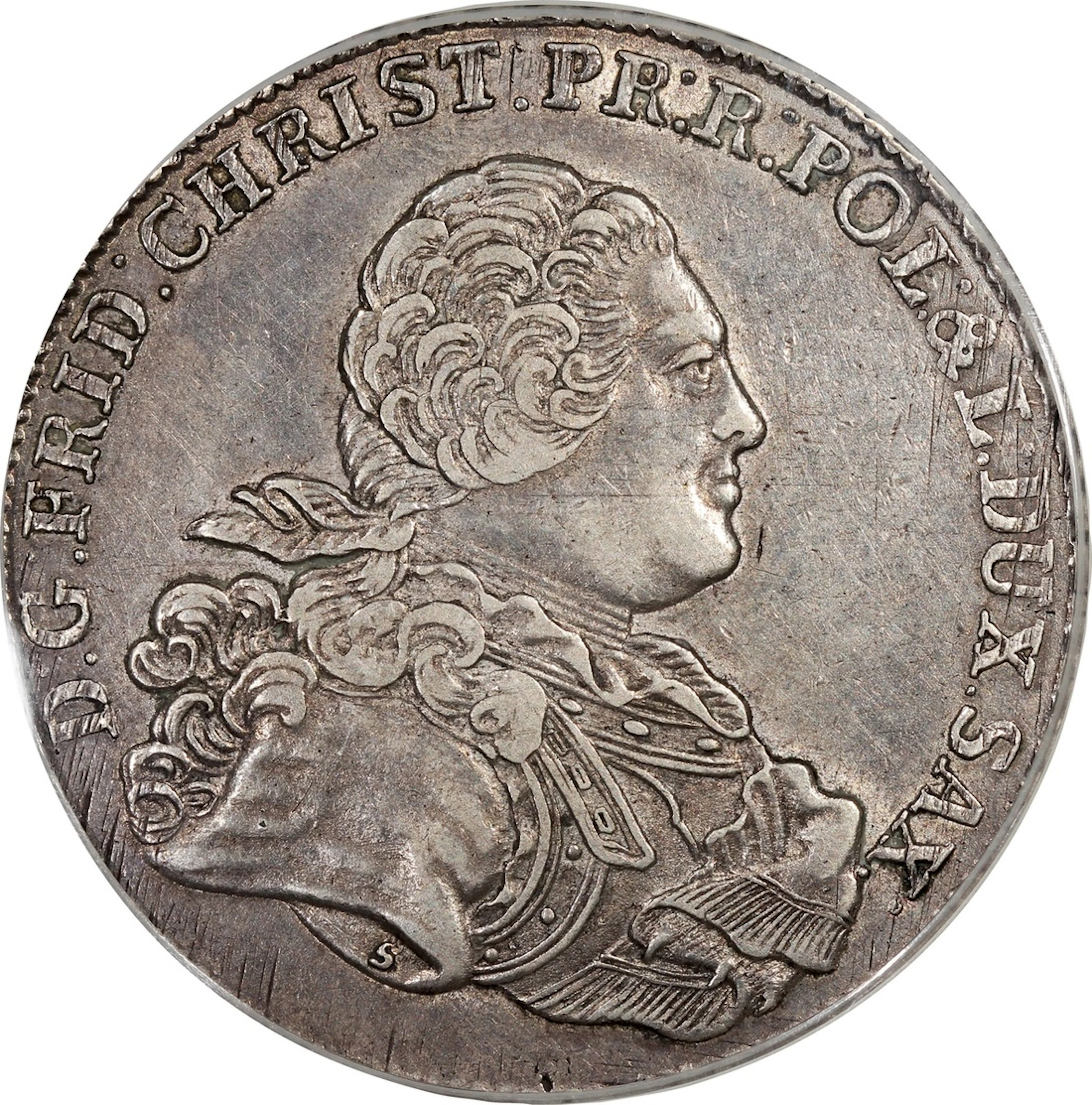 Germany, Saxony, [PCGS XF45] silver thaler, 1763