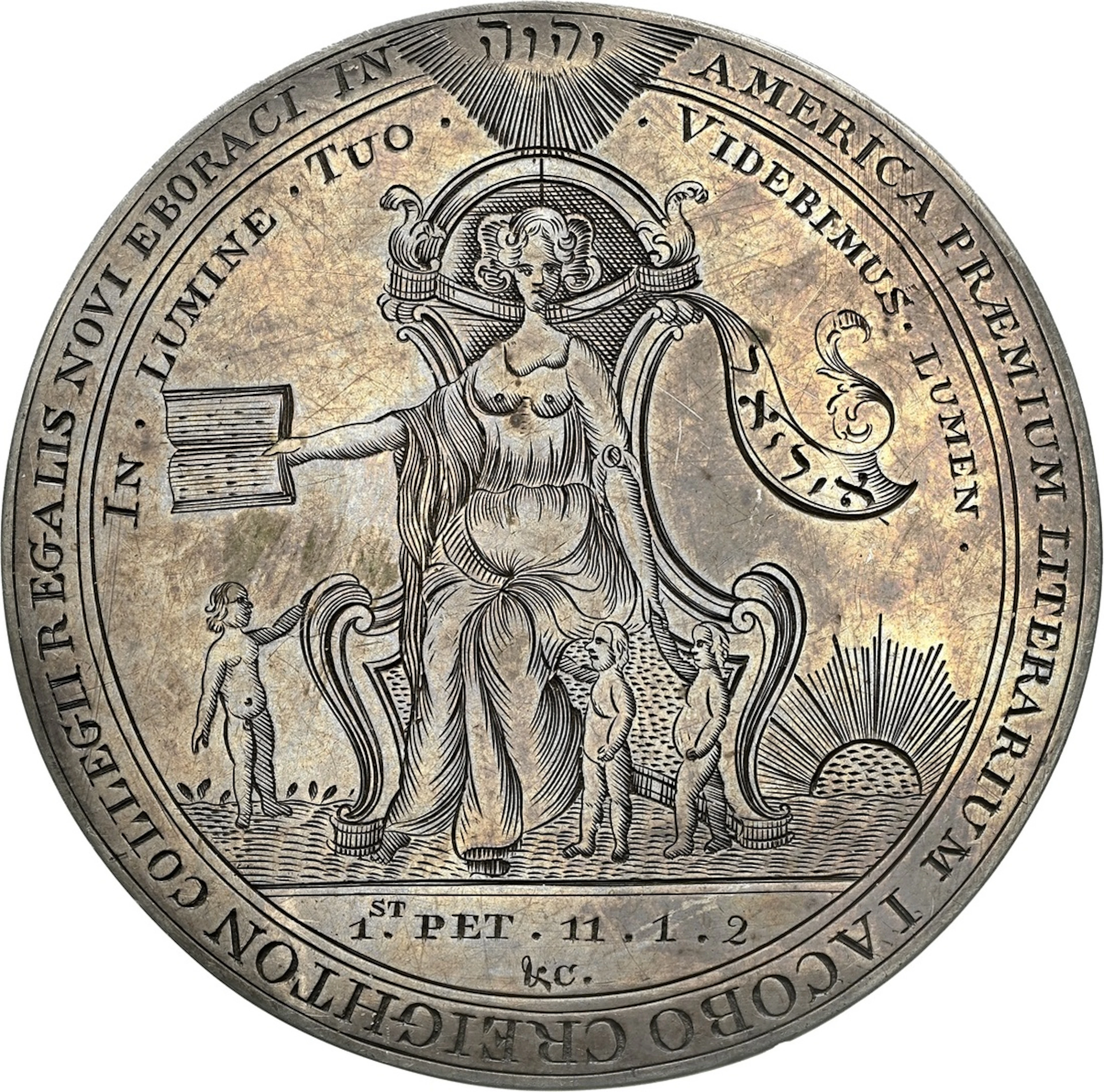 NGC MS61 | USA, King's College (Columbia University), Literary Society