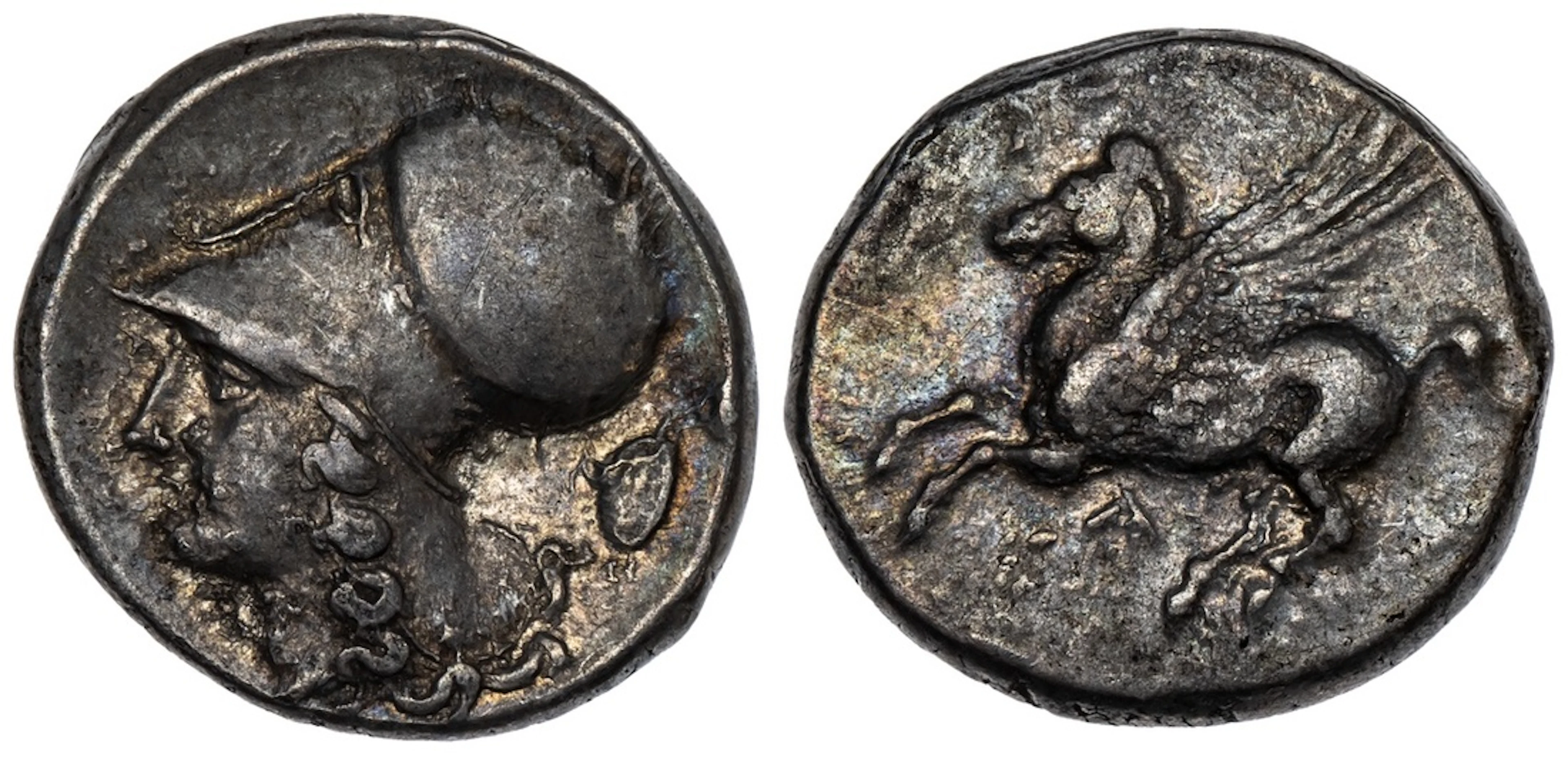 Akarnania, Argos Amphilochikon, AR Stater, struck c. 330-300 BC, Pegasos