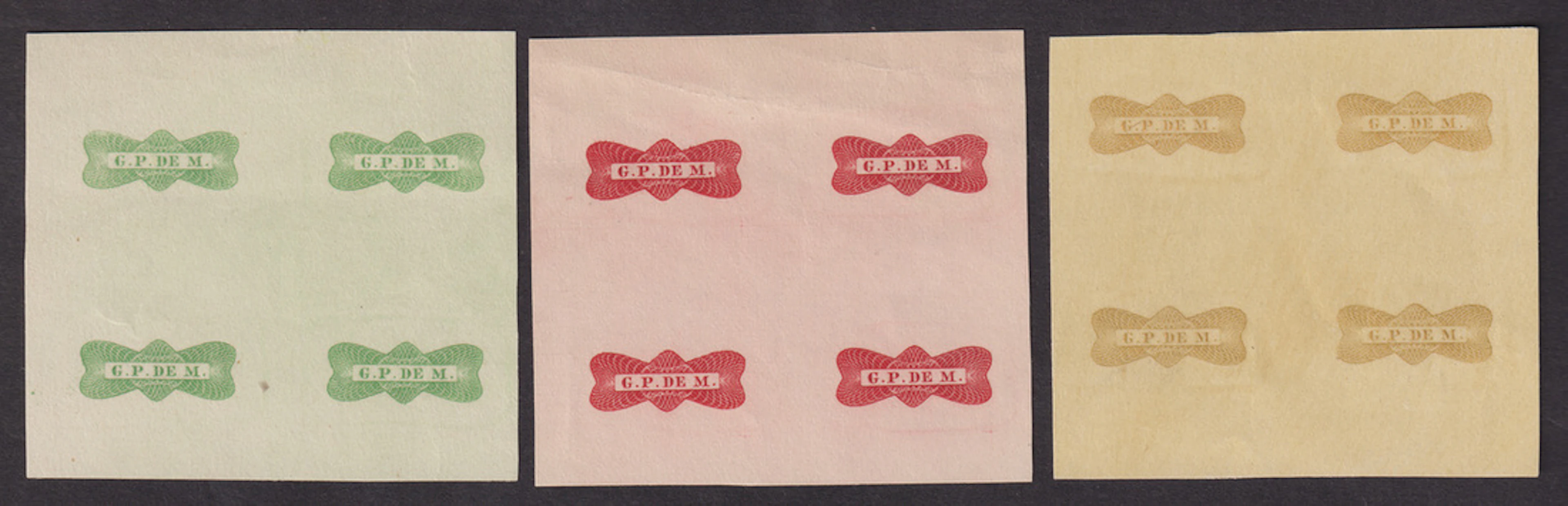 1914-1940 Revolutionary and Early 20th Century Period 1916, "Corbata"