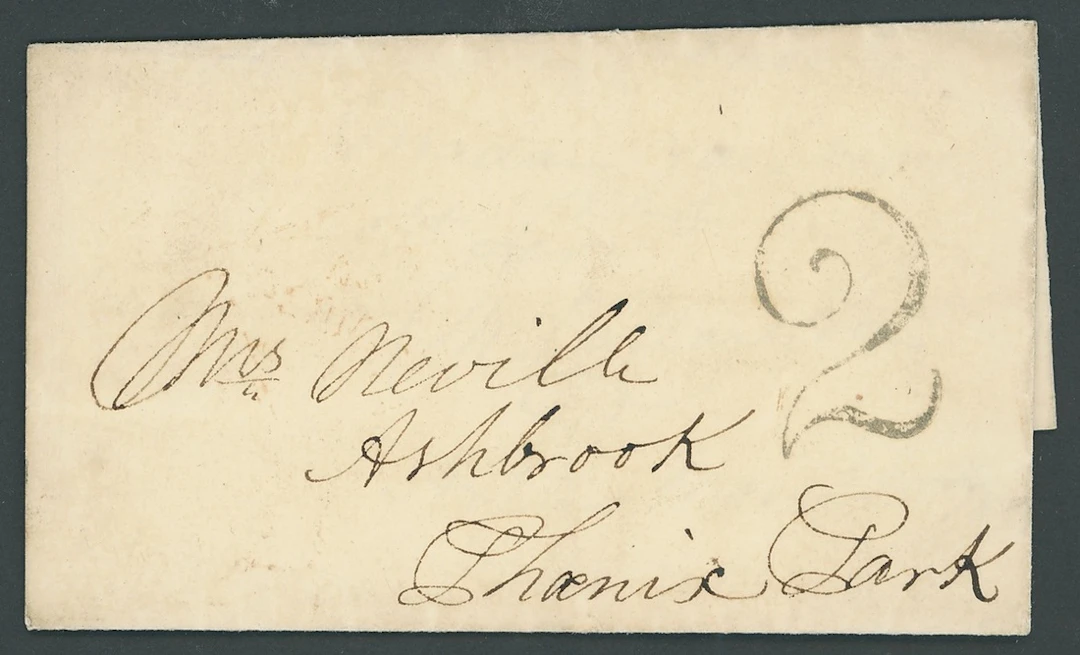 Great Britain Postal History 1835 (24 March), entire letter from Artane