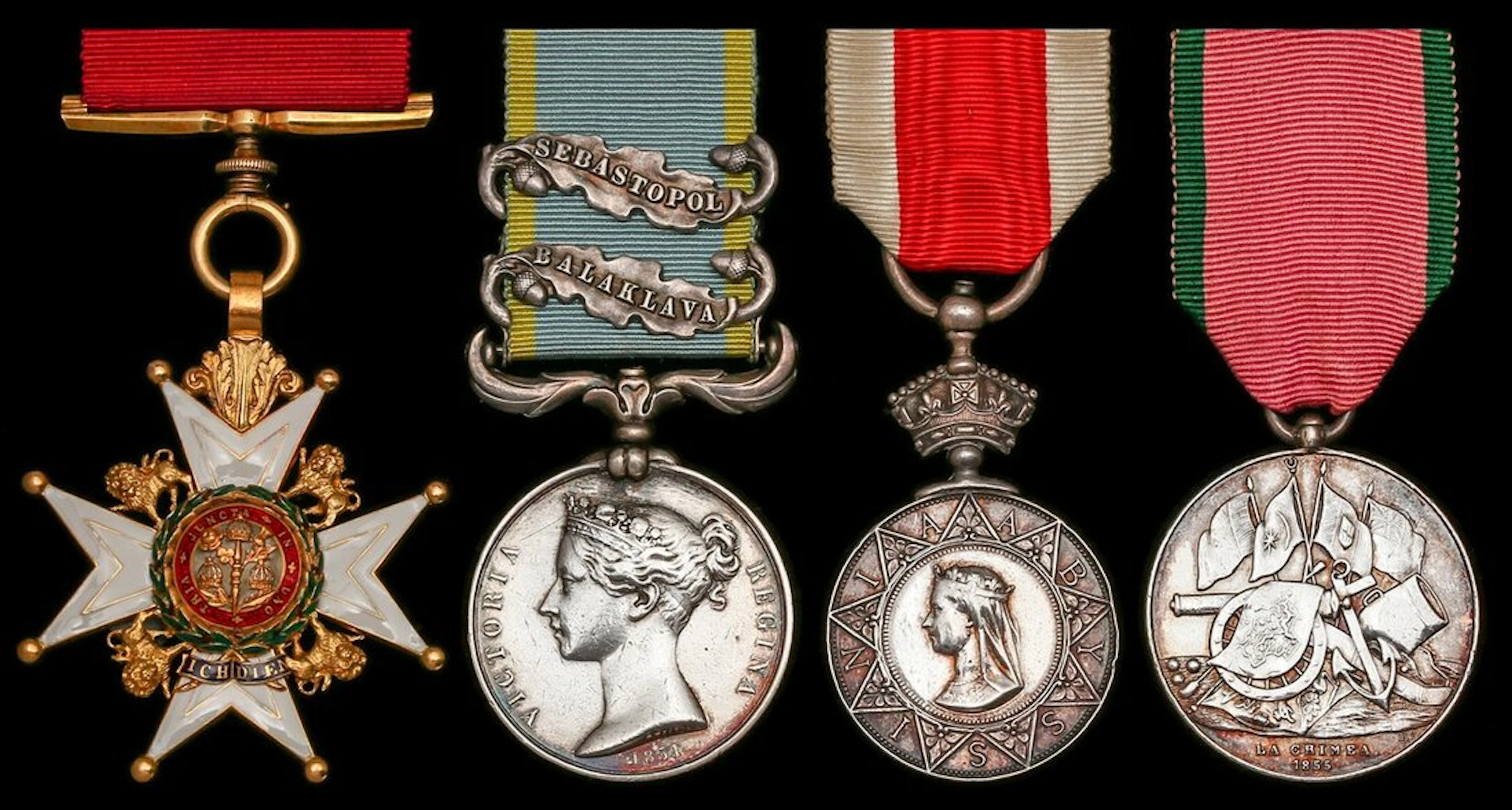 The rare and outstanding 'Abyssinia Expedition' gold C.B. group of