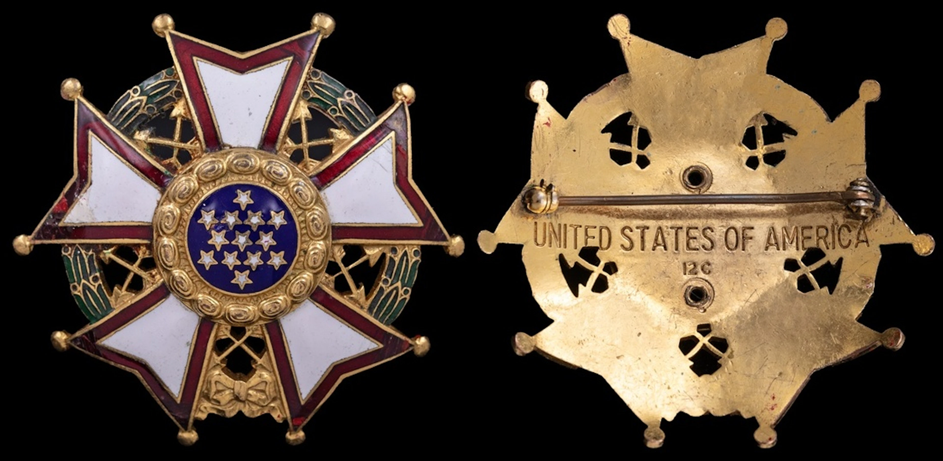 United States of America, Republic, Legion of Merit, breast Star