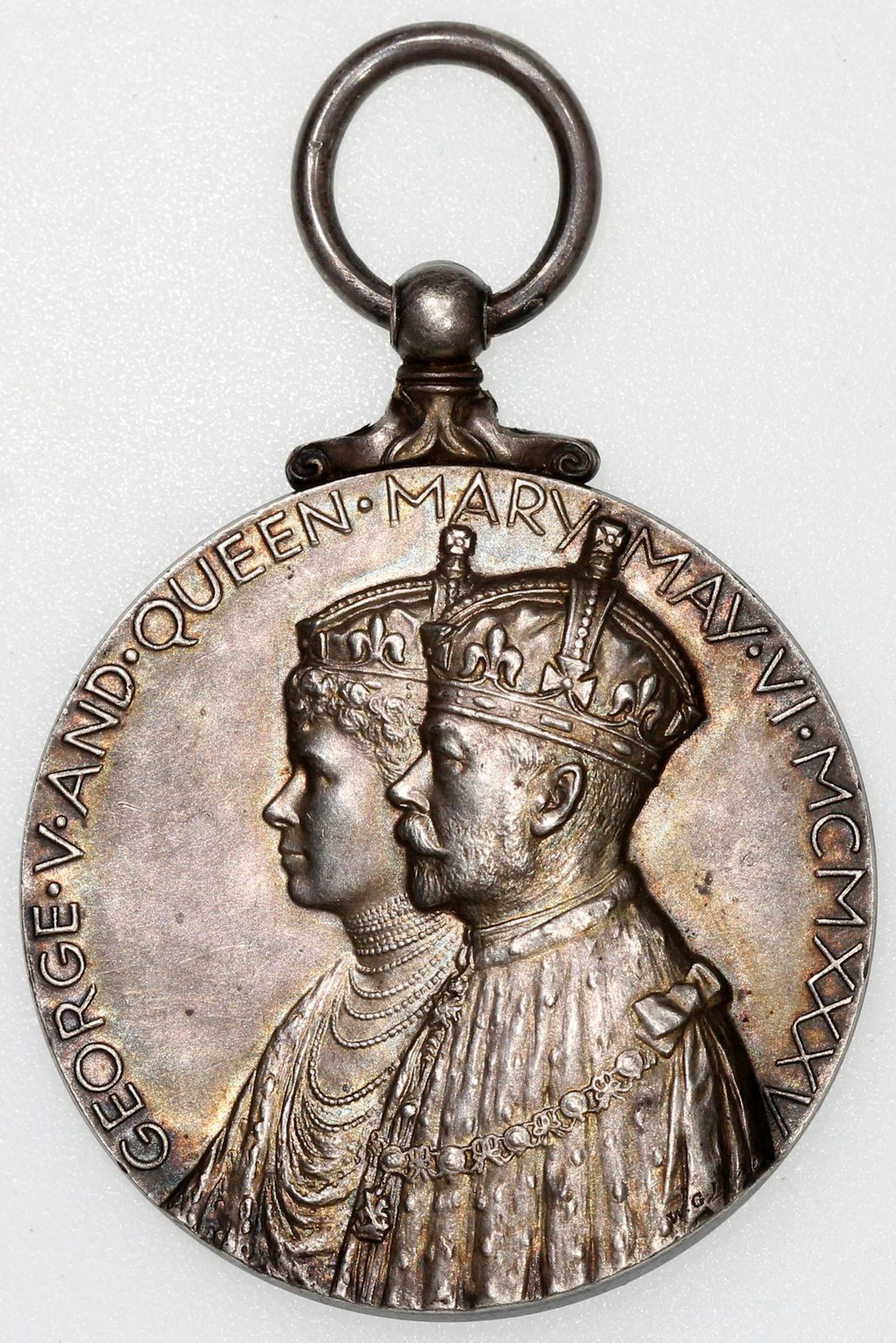 Great Britain, George V and Queen Mary Jubilee medal, 1935