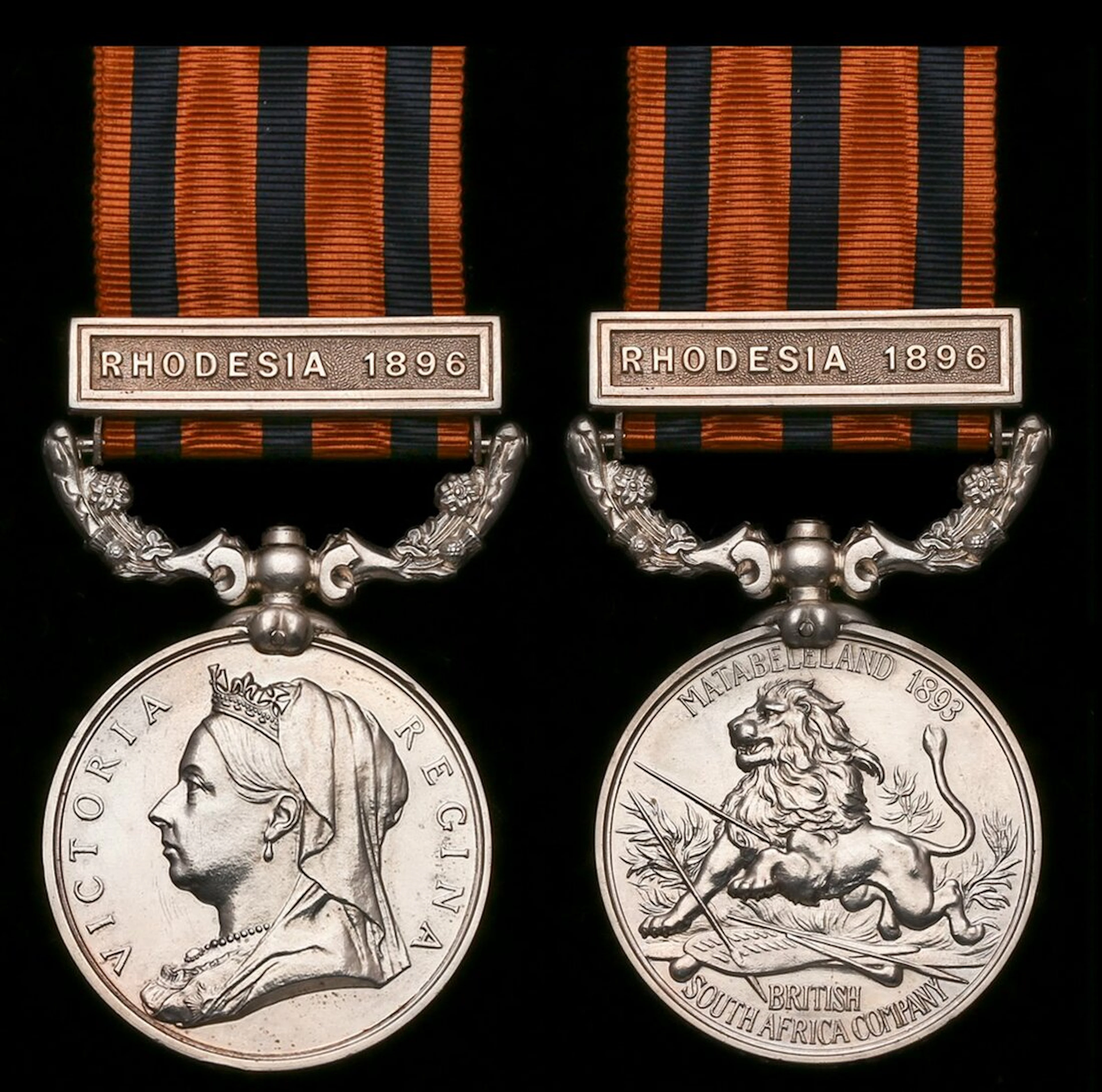 The British South Africa Company Medal awarded to Corporal L. L. Ballantine-Dyke