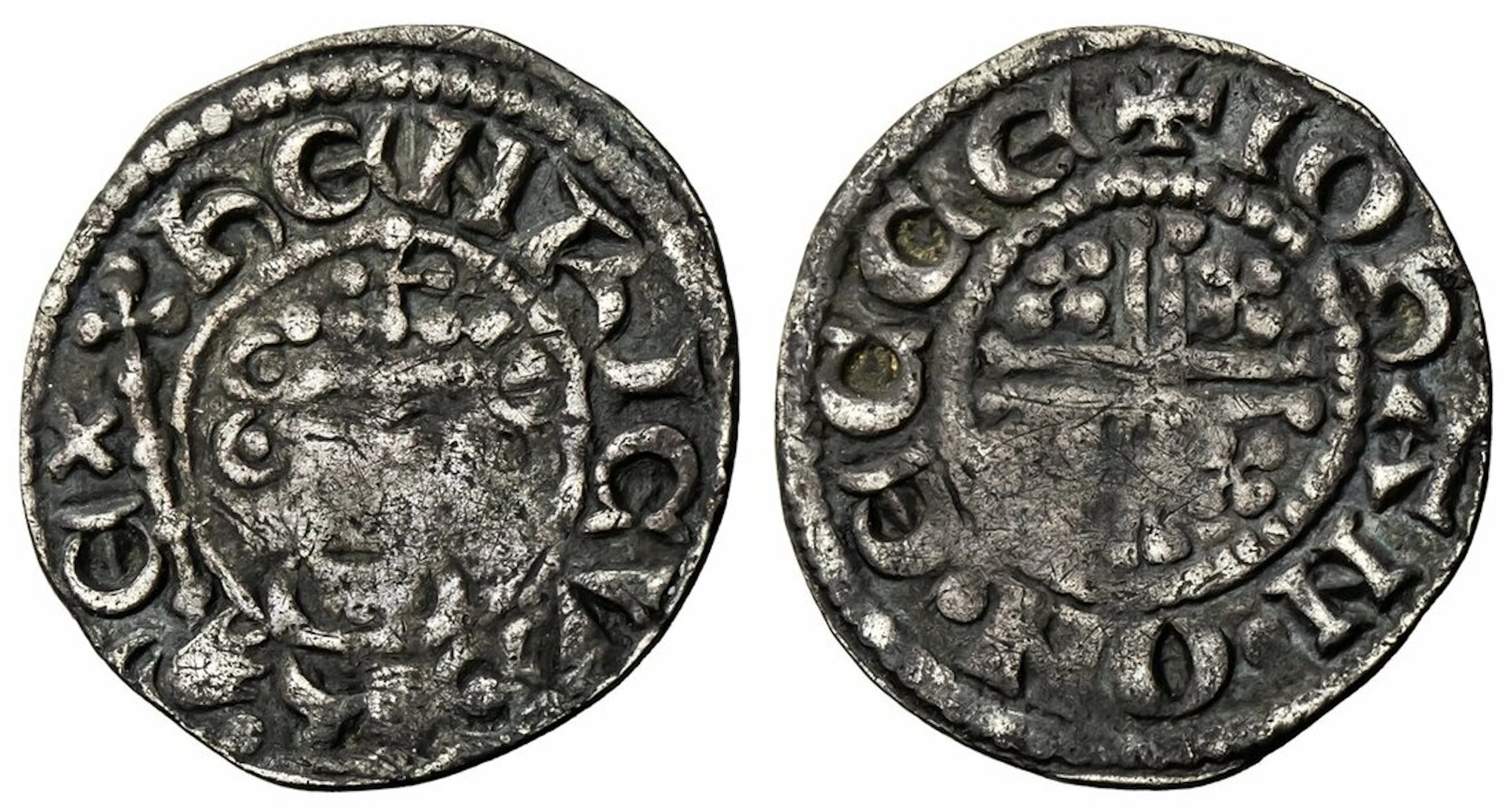 John 'Lacklands' (1199-1216), 'Short Cross' Penny, 1205, Class Vb1